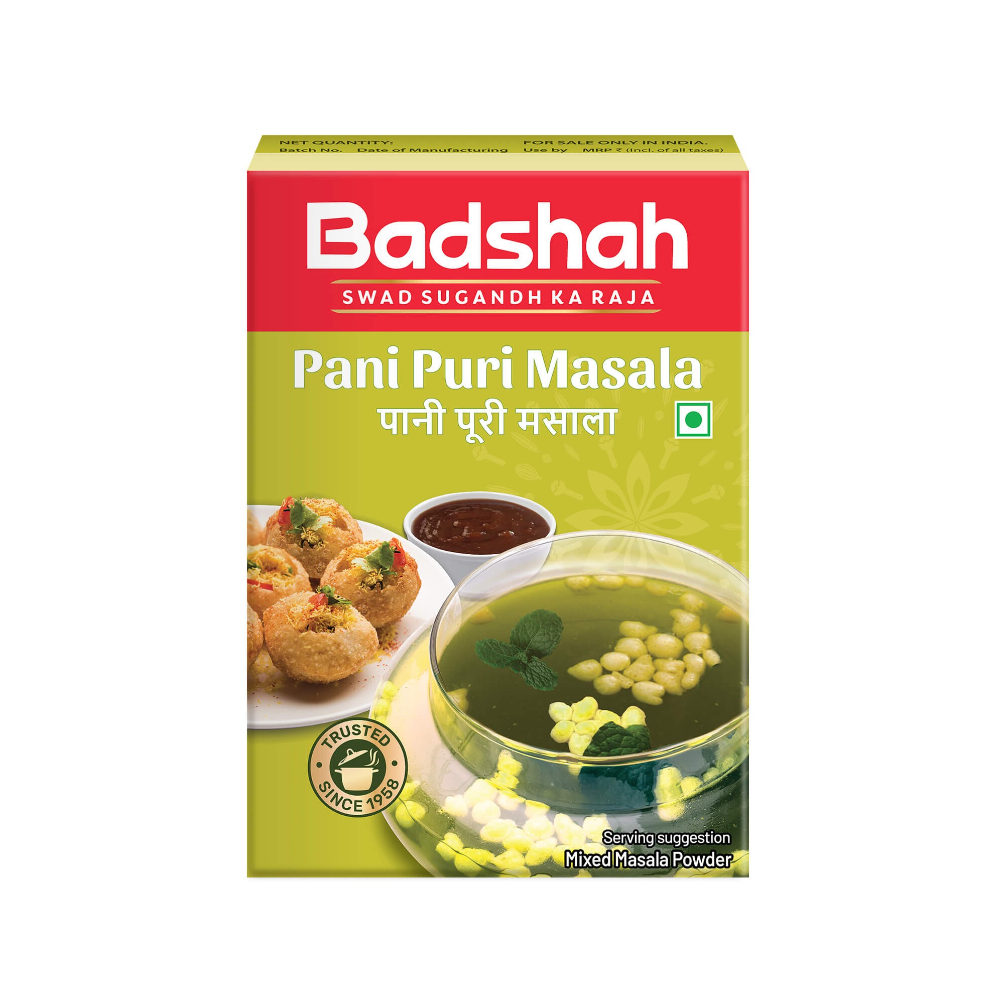 BADSHAH PANI PURI MASALA 100 GM