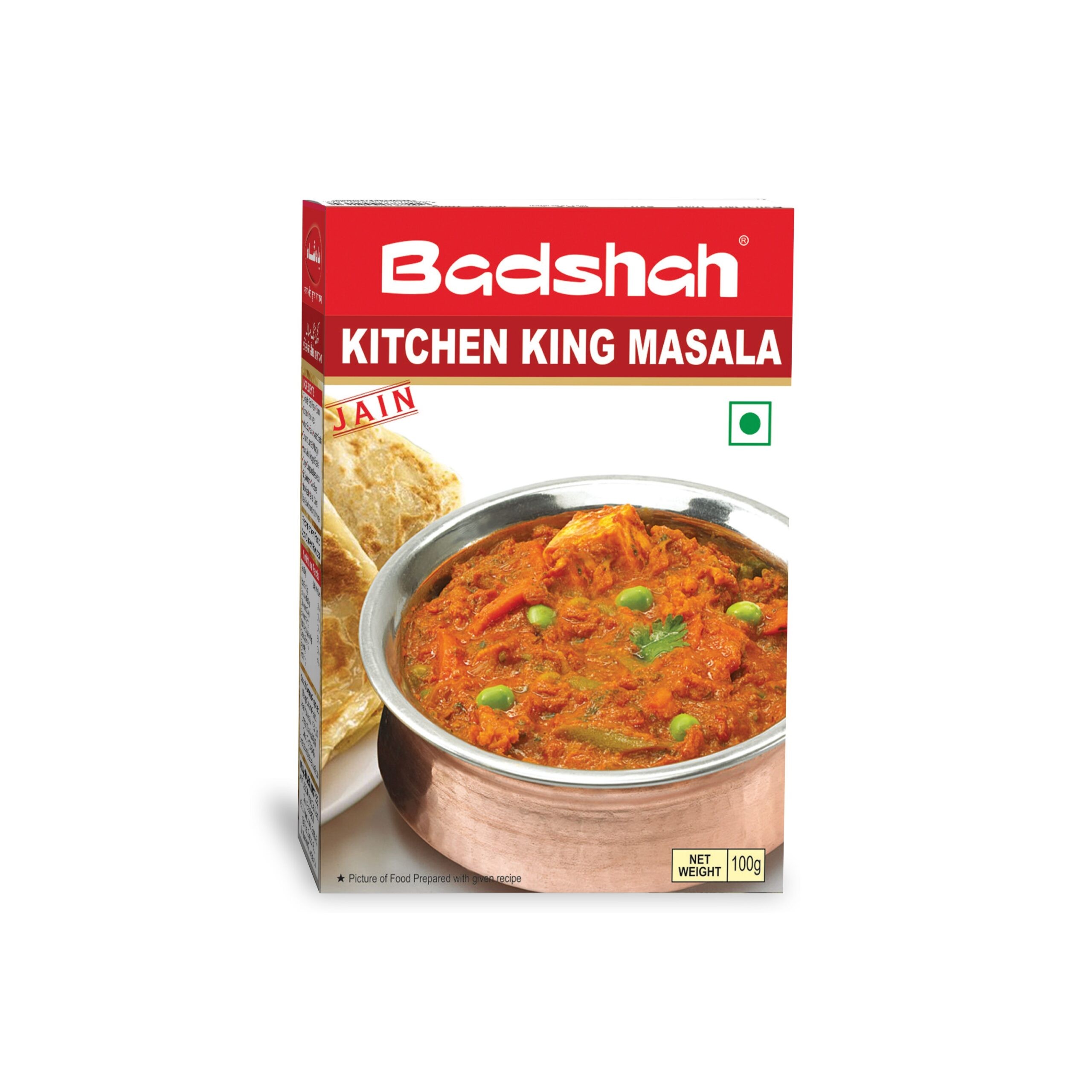 BADSHAH KITCHEN KING MASALA JAIN 100 GM
