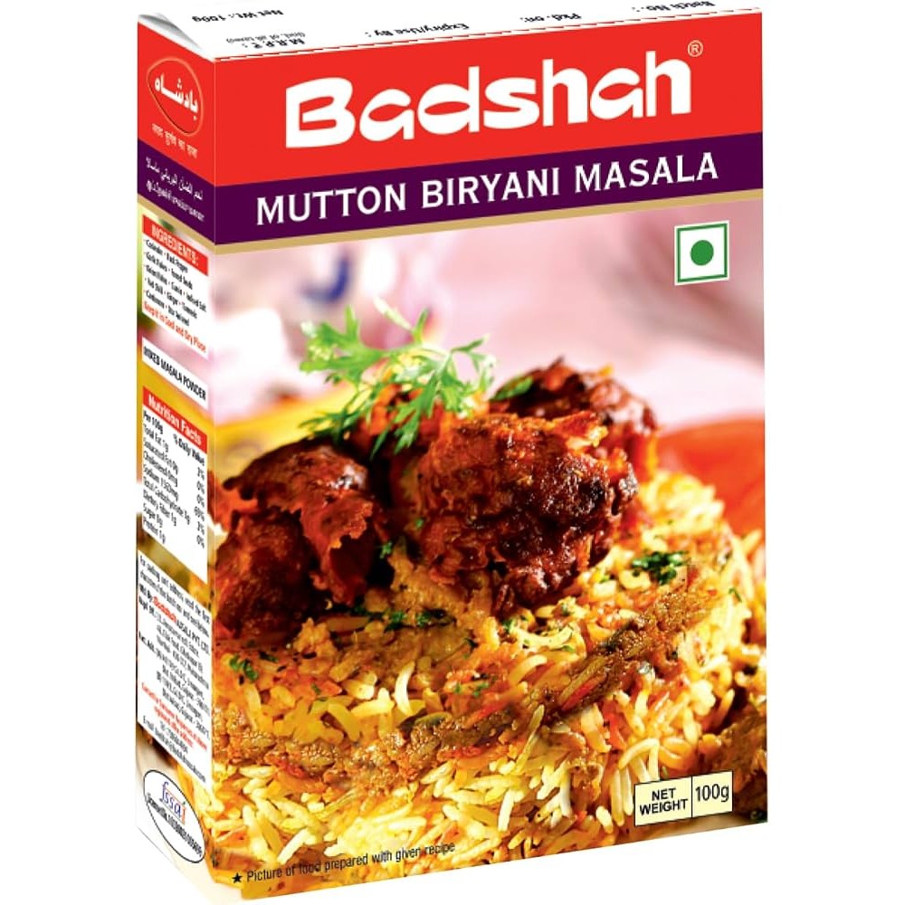 BADSHAH MUTTON BIRYANI MASALA 100 GM