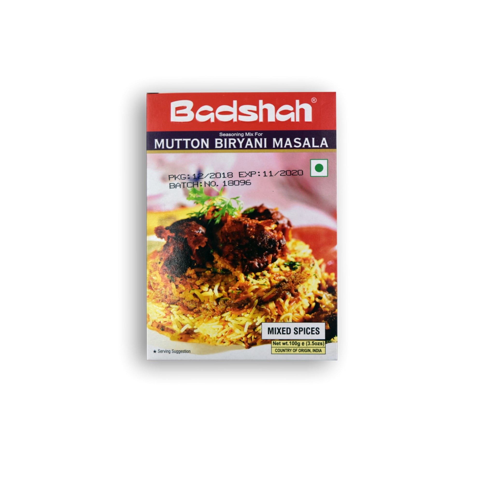 Badshah Mutton Biryani Masala 3.5 OZ