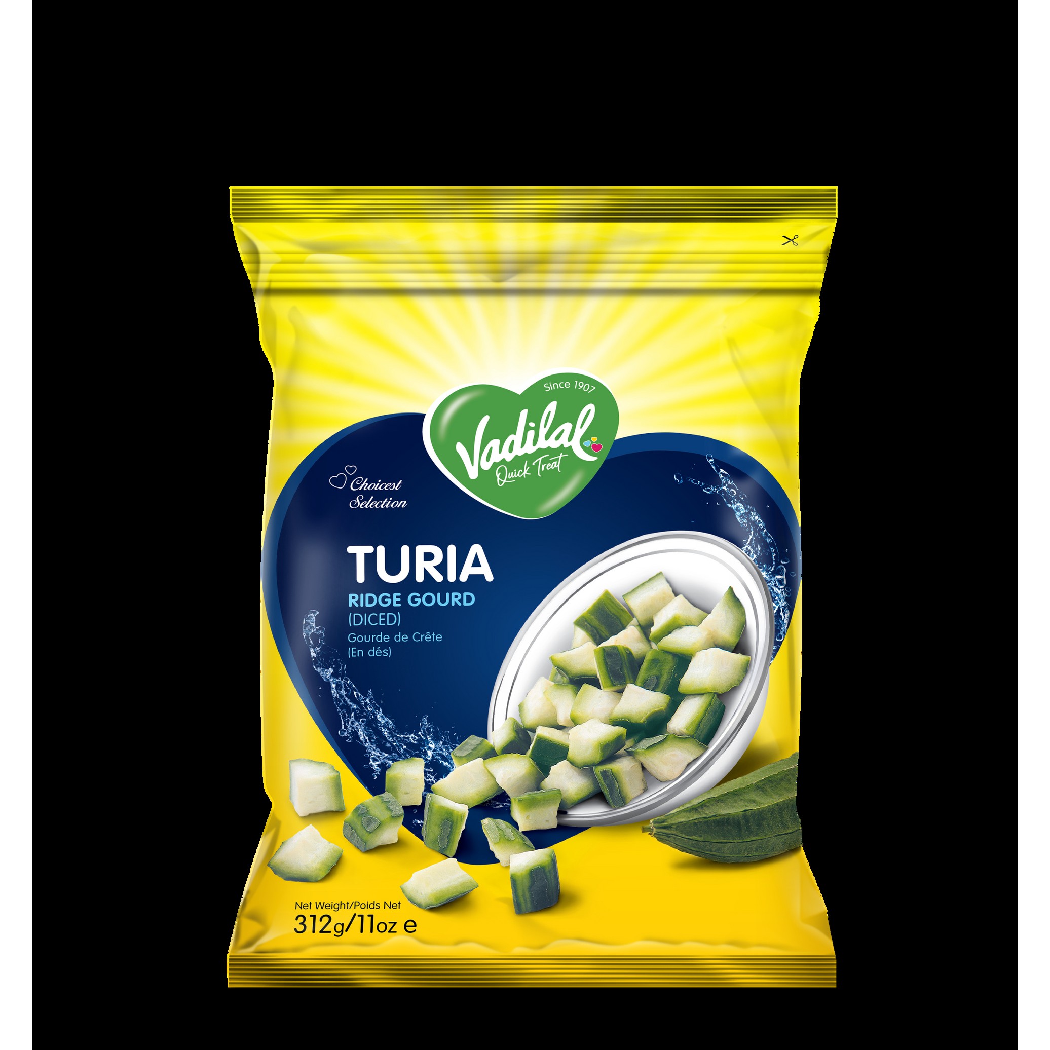 VADILAL TURIA RIDGE GOURD 312 GM