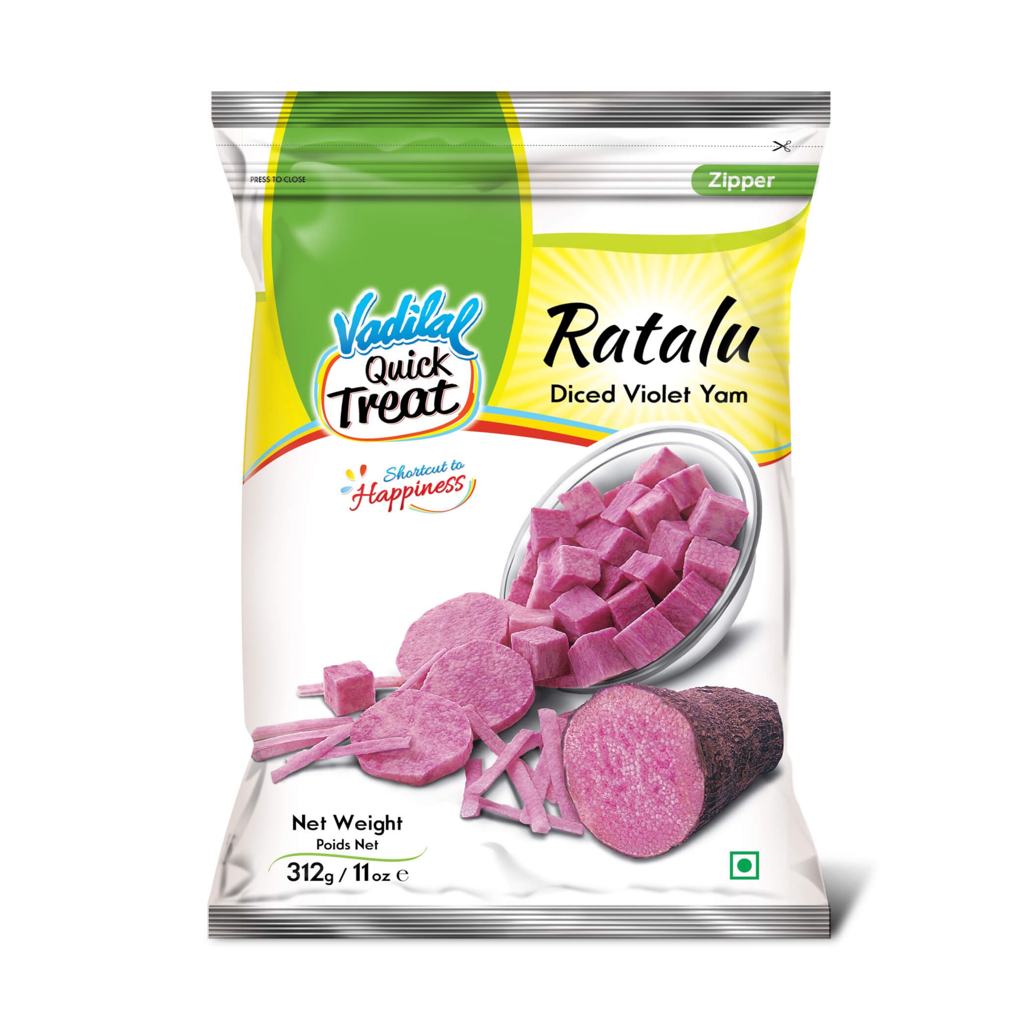 VADILAL RATALU (VOILET YAM) 312 GM