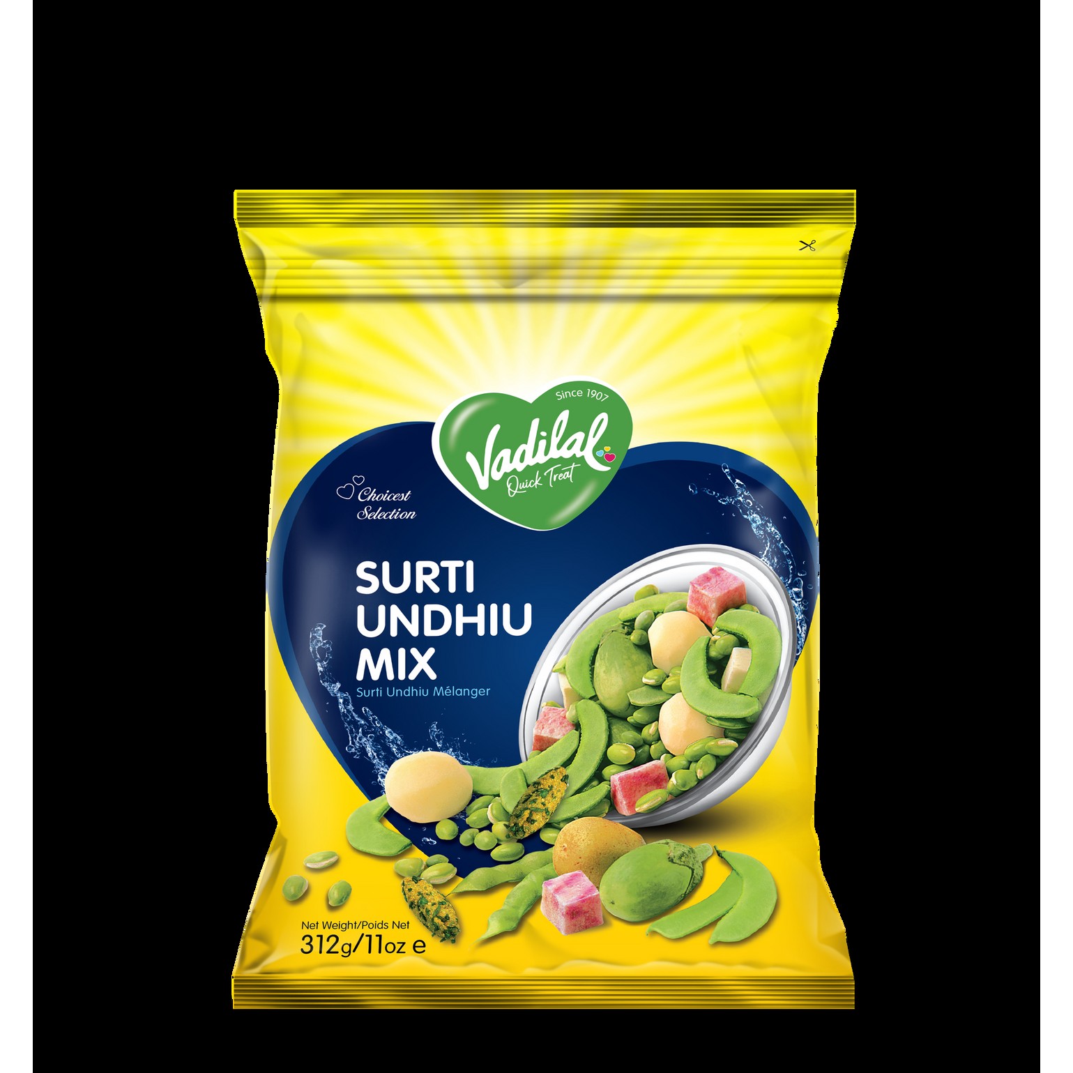 Vadilal SURTI UNDHIU MIX 312 GM