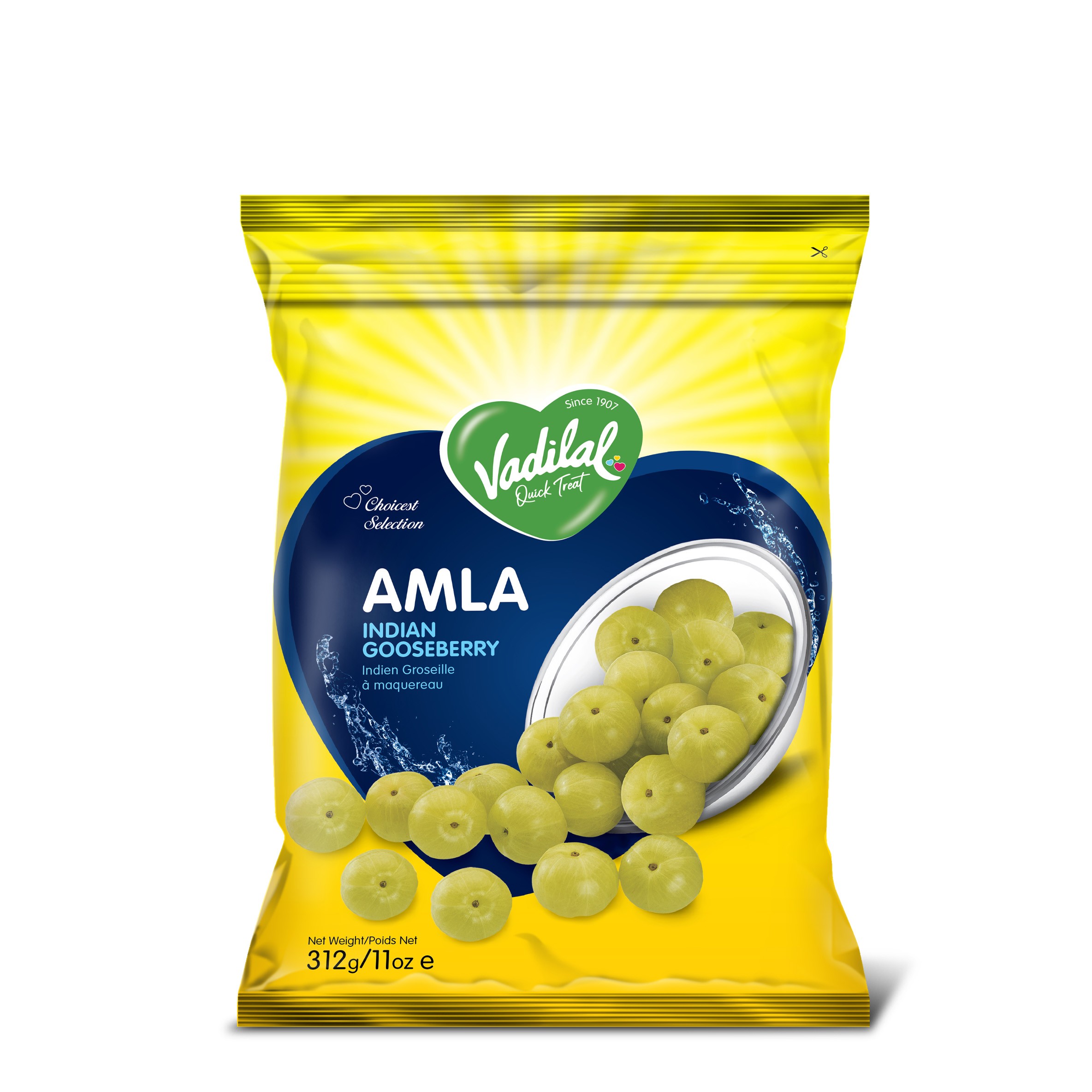 VADILAL AMLA INDIAN GOOSEBERRY 312 GM