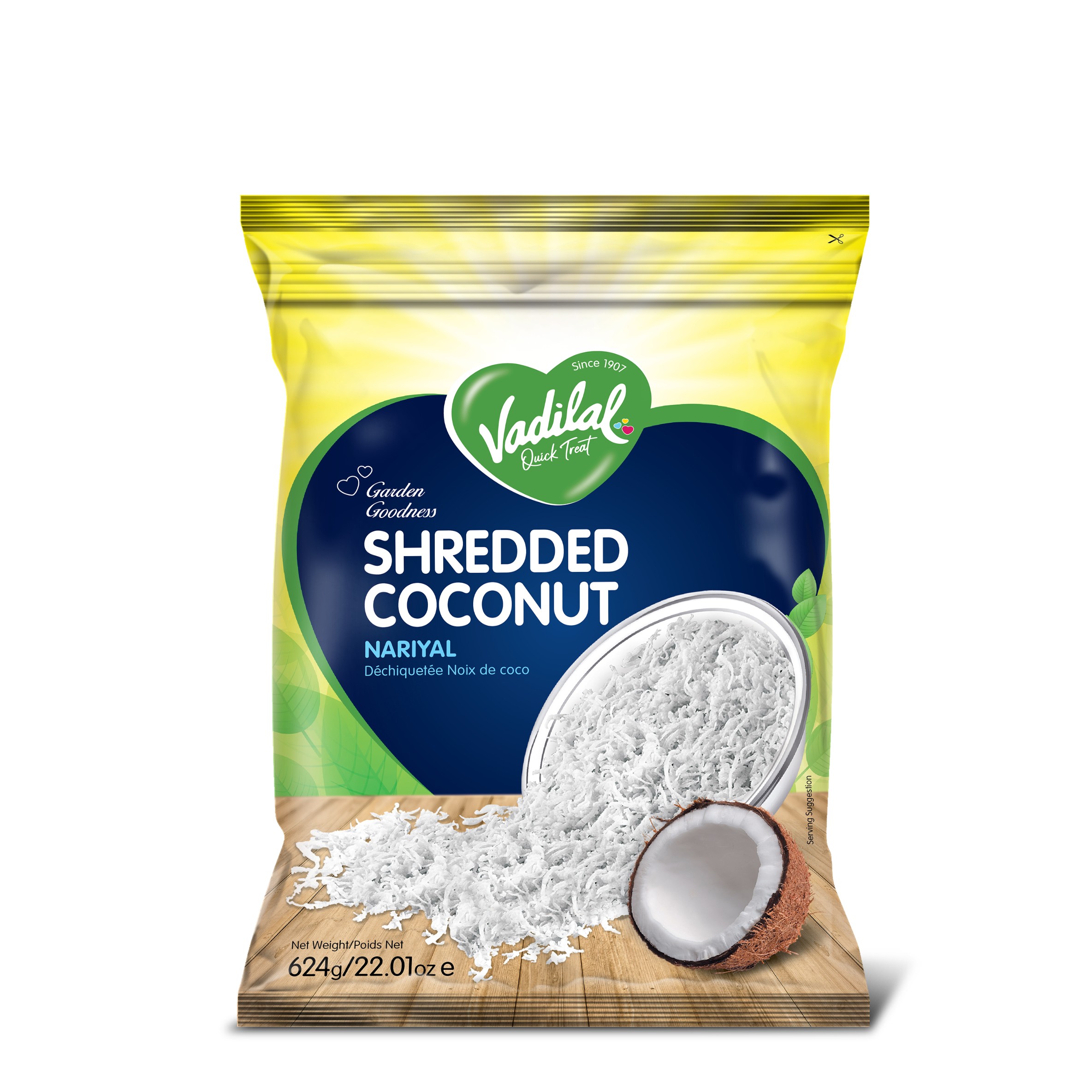 VADILAL COCONUT SHREDDED 600 GM