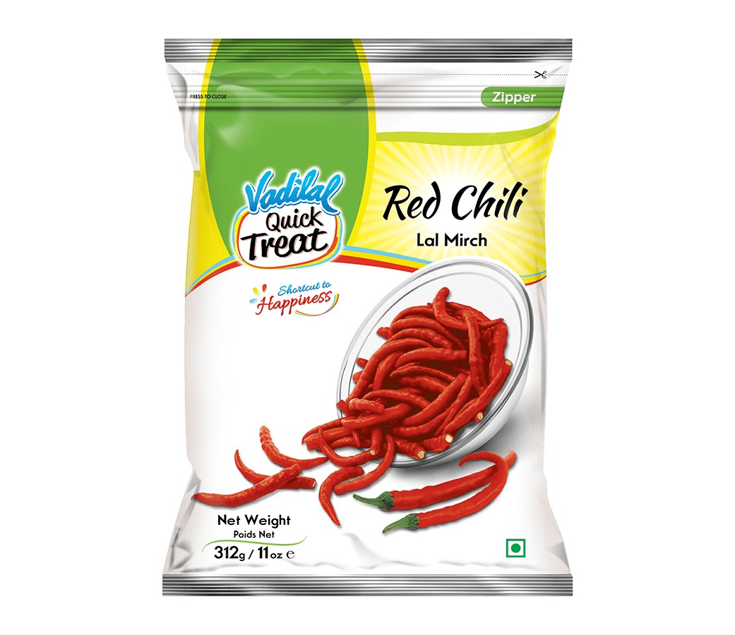 VADILAL RED CHILI (LAL MIRCH) 312 GM