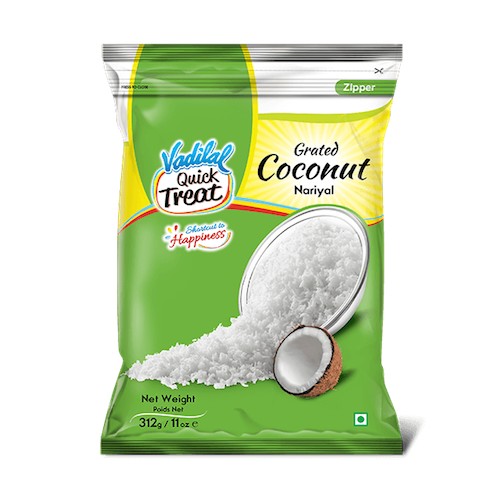 VADILAL COCONUT GRATED 312 GM