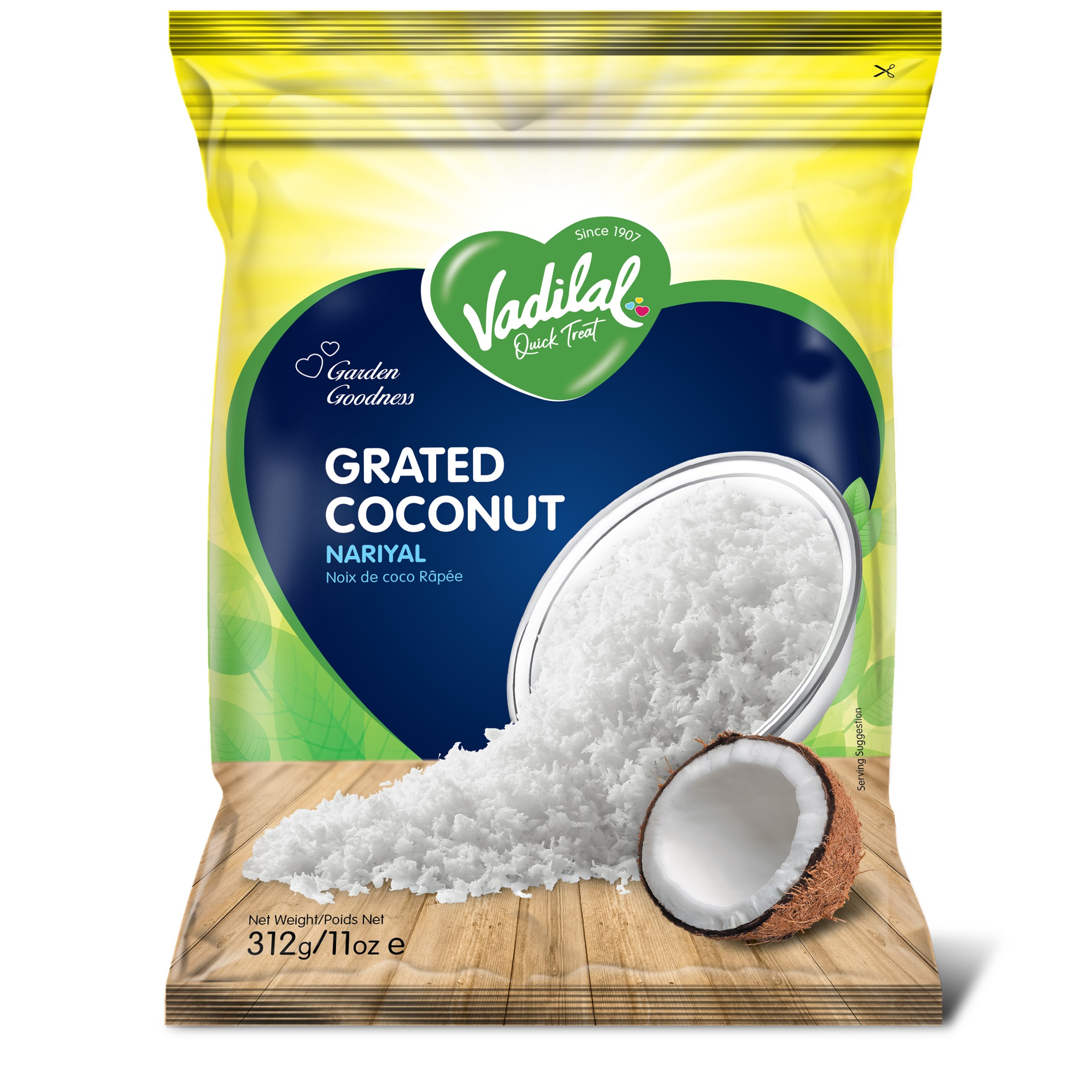 Vadilal Vadilal Grated Coconut 312 GM