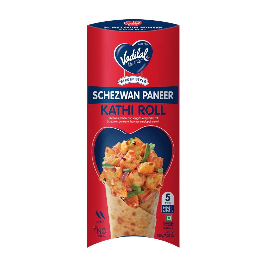 Vadilal Vadilal Schezwan Paneer Kathi Roll 200 GM