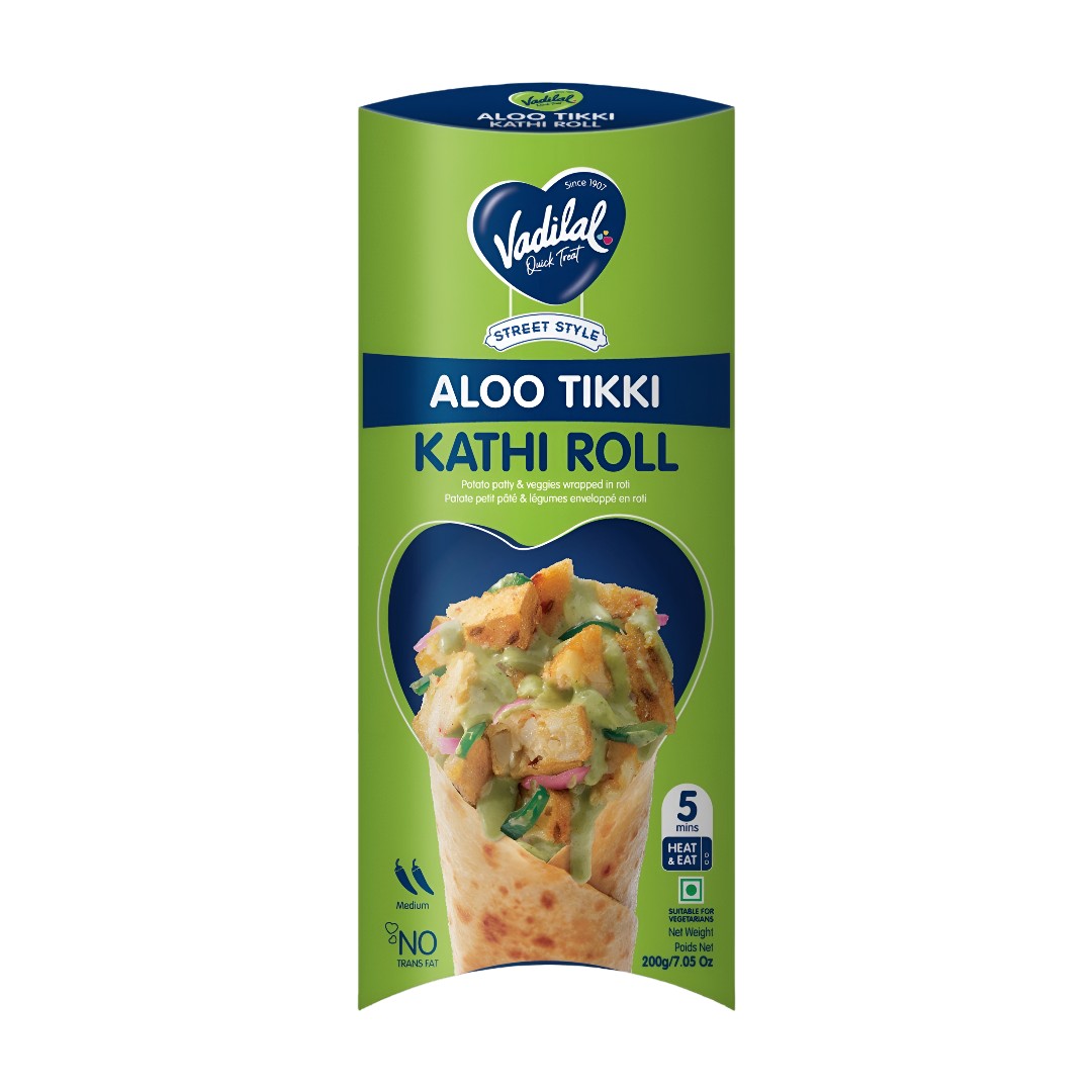 Vadilal Vadilal Aloo Tikki Kathi Roll 200 GM