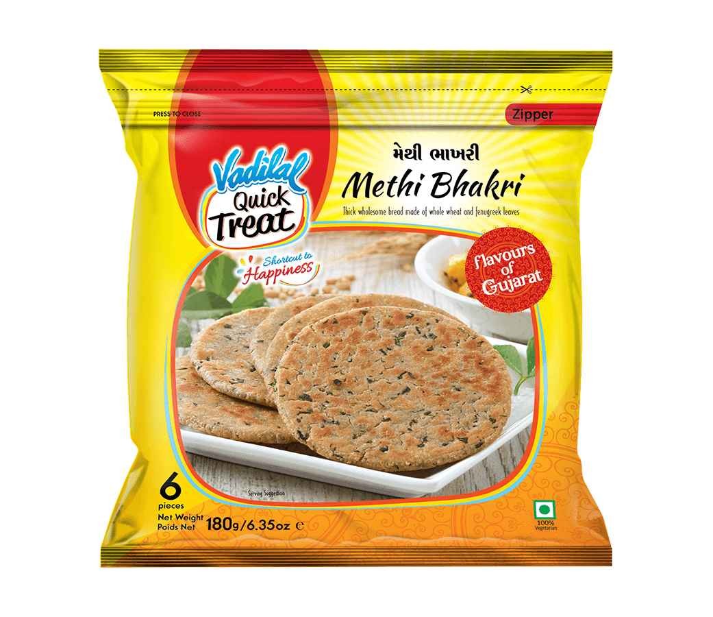 VD METHI BHAKRI 180 GM