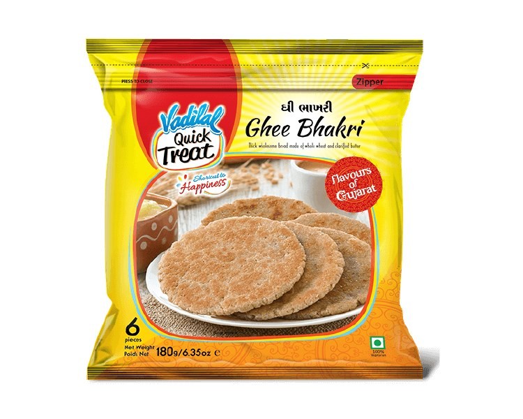 GHEE BHAKRI VADILAL 6 PCS