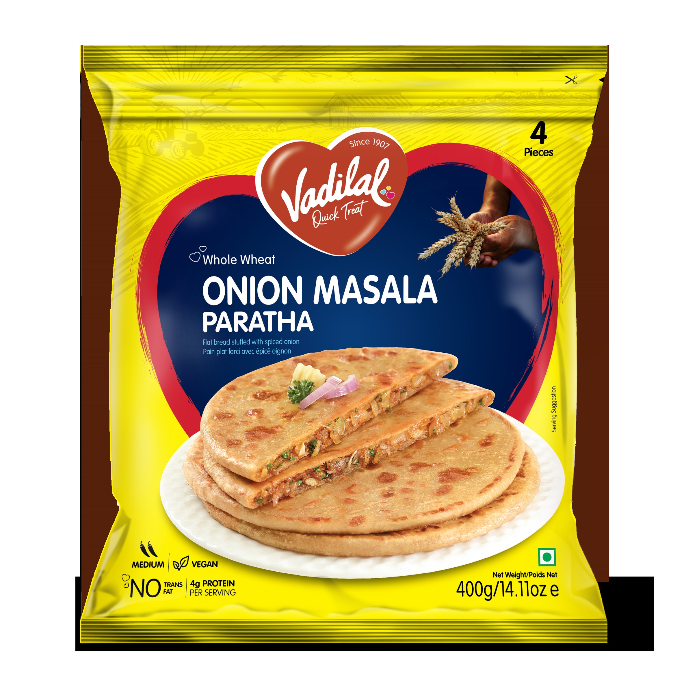 ONION MASALA PARATHA VADILAL