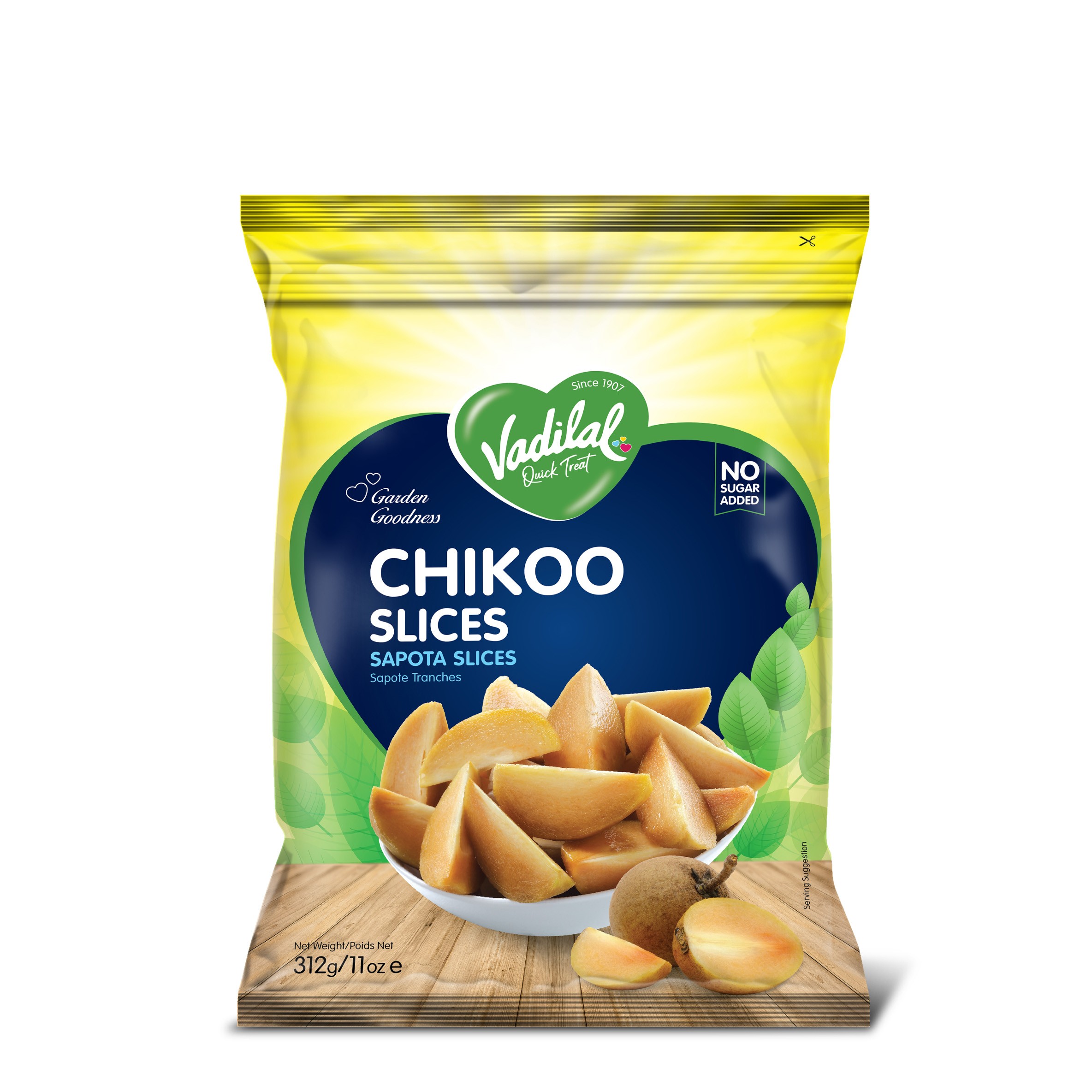 CHIKOO SLICES VADILAL 11 OZ