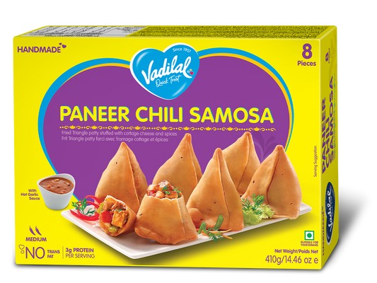 VADI PANEER CHILLI SAMOSA 410 GM