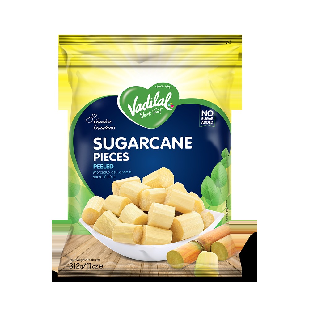 VADILAL SUGARCANE PIECES PEELED 312 GM