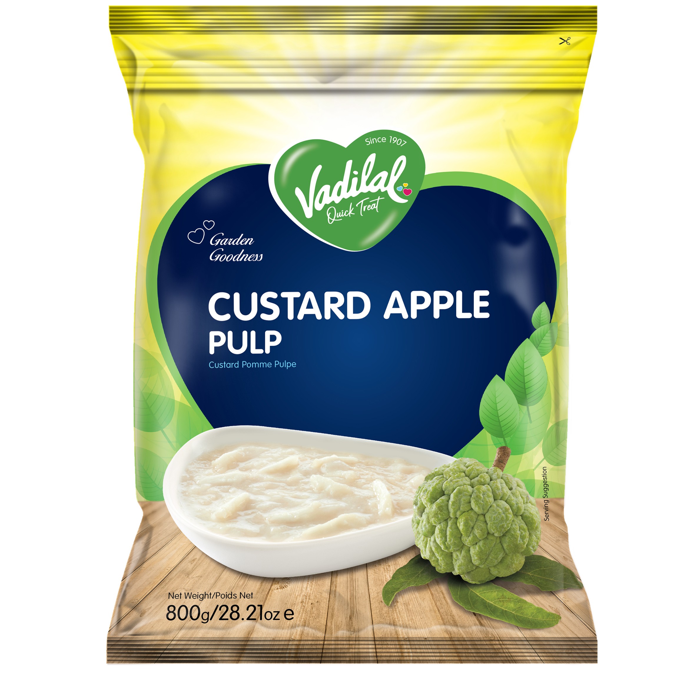 VADILAL CUSTARD APPLE PULP