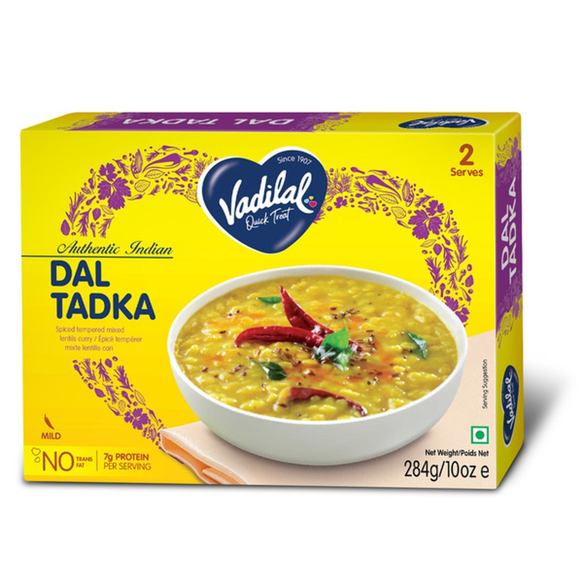 VADILAL DAL TADKA  284 GM