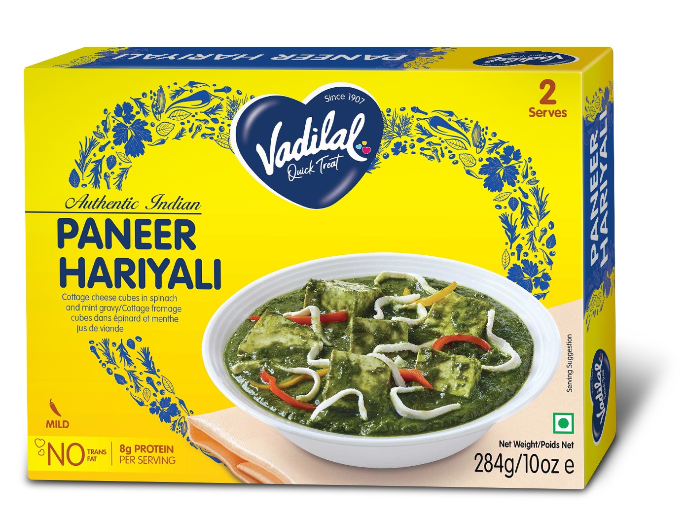 PANEER HARIYALI VADILAL 10 OZ