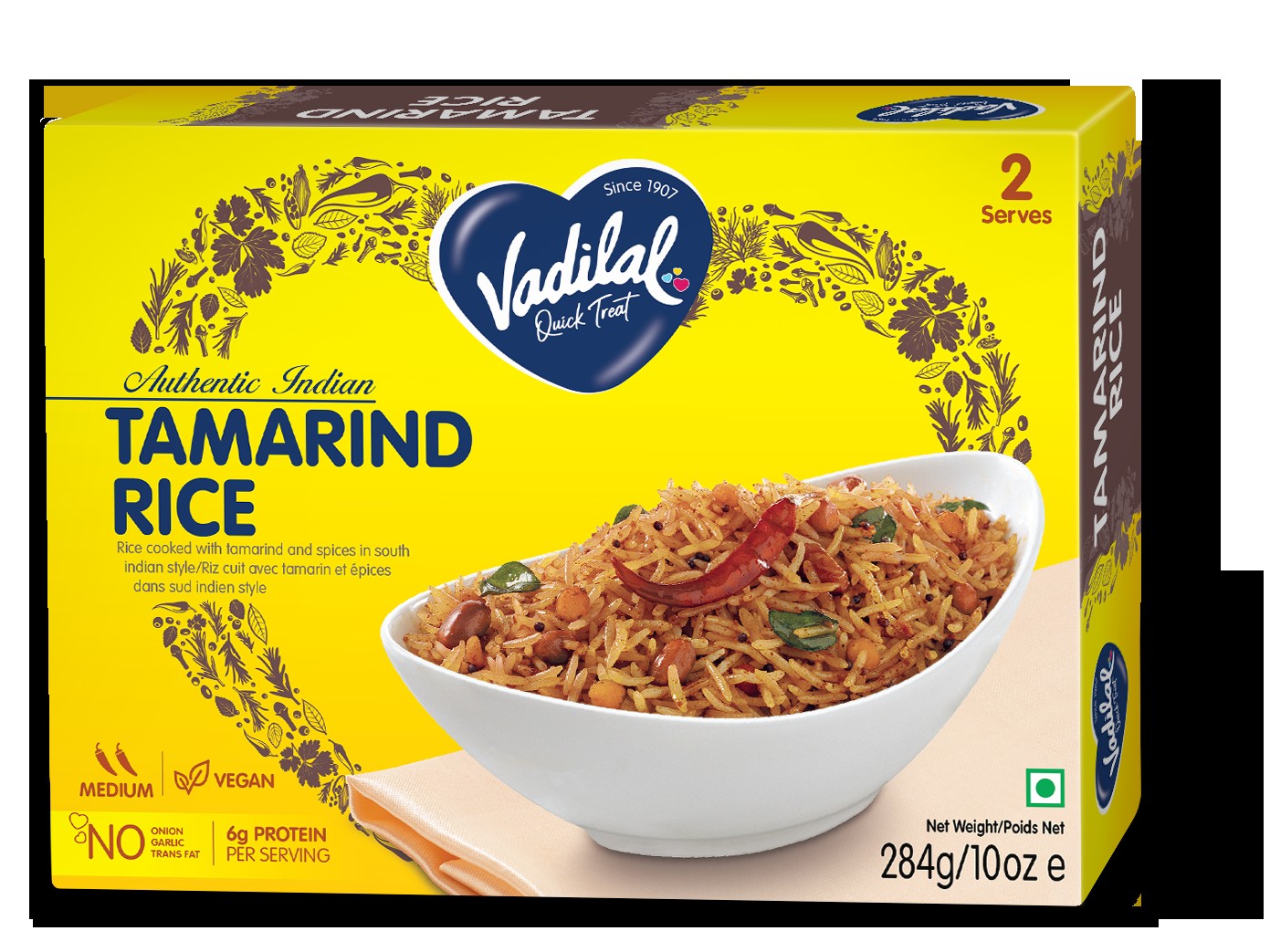 VADILAL TAMARIND RICE 284 GM