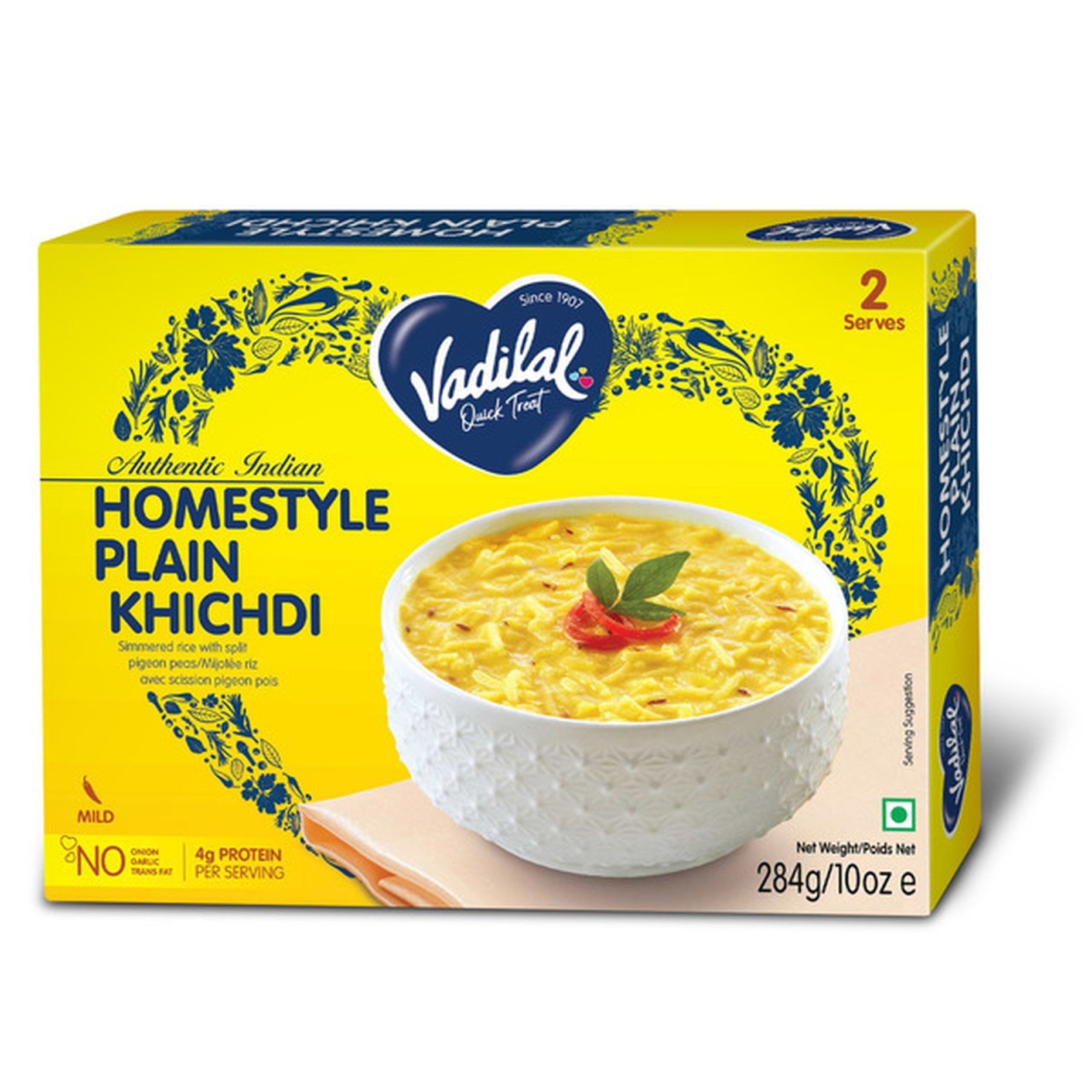 Vadilal Plain Khichdi 10 OZ