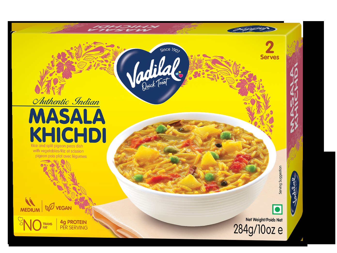 MASALA KHICHDI VADILAL 10 OZ
