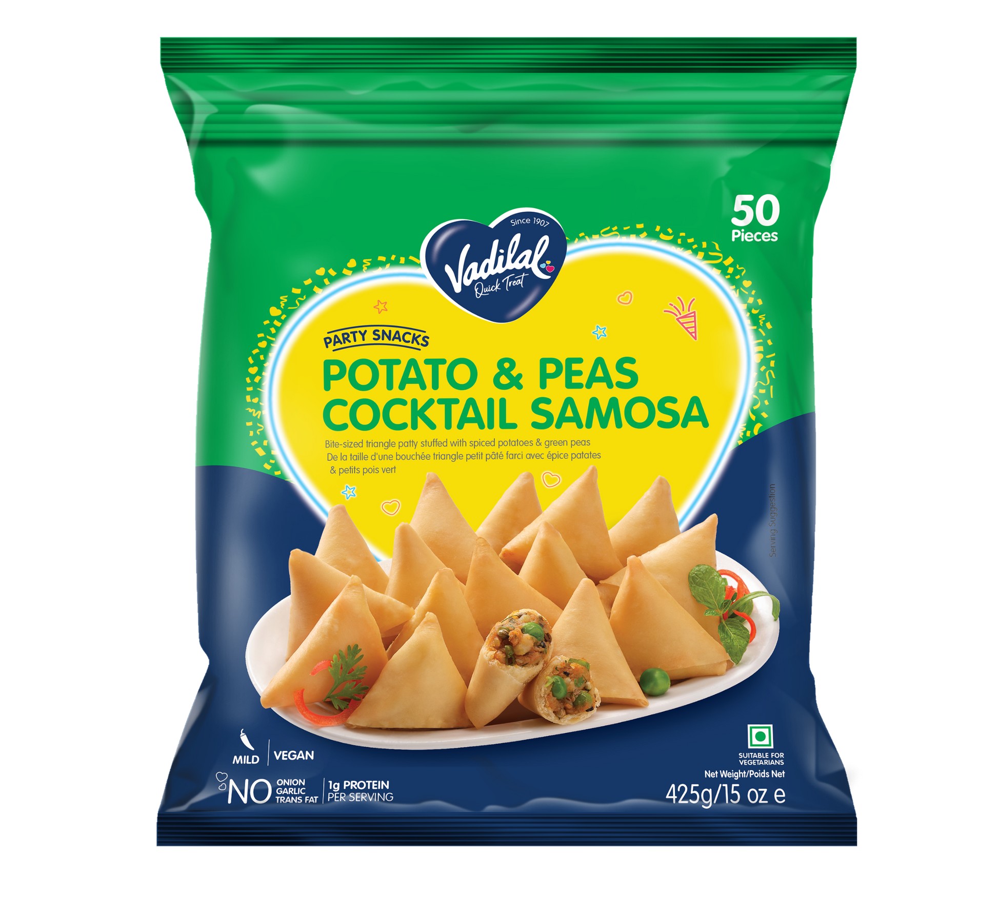 Vadilal Coctail Samosa 1.6 Kg