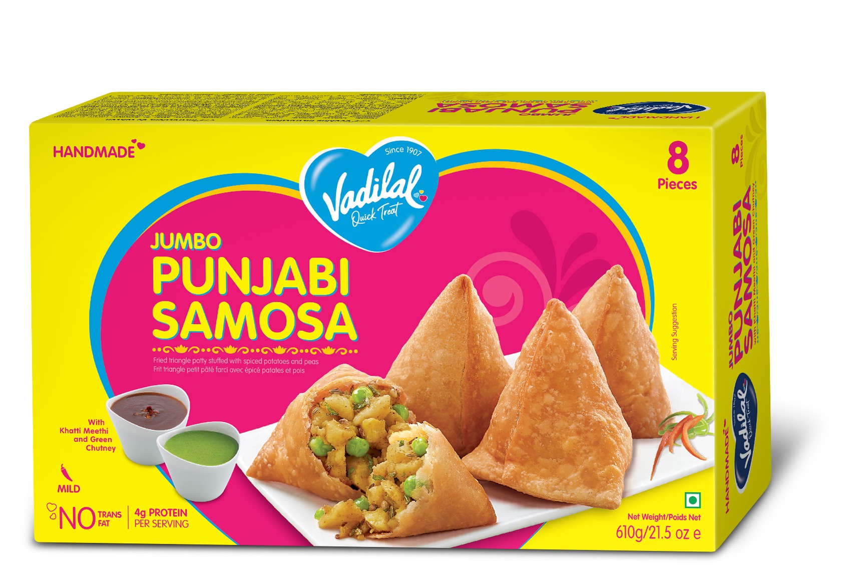 Jumbo Panjabi Samosa 1.83 KG