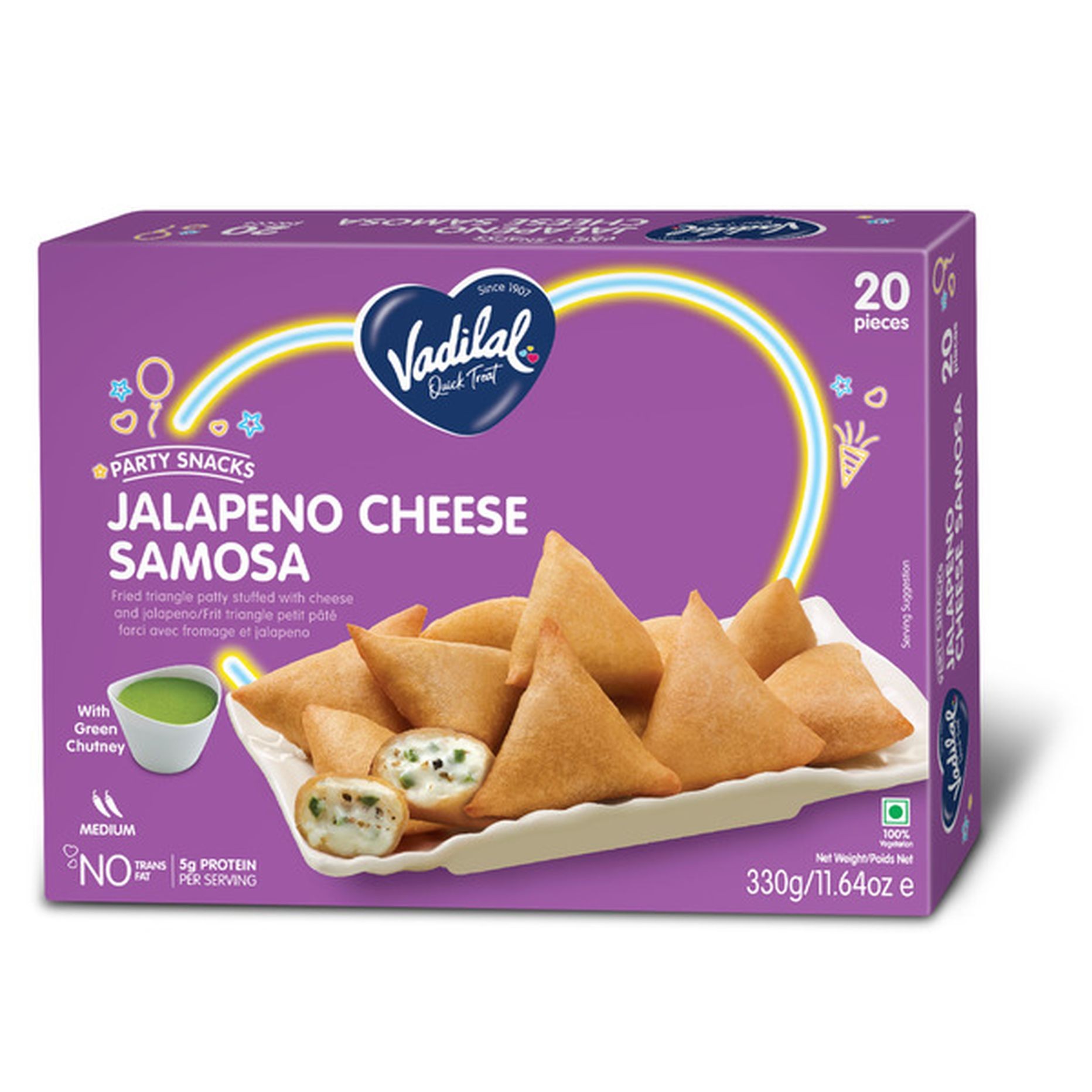 VL JAL CHEESE SAMOSA 330 GM