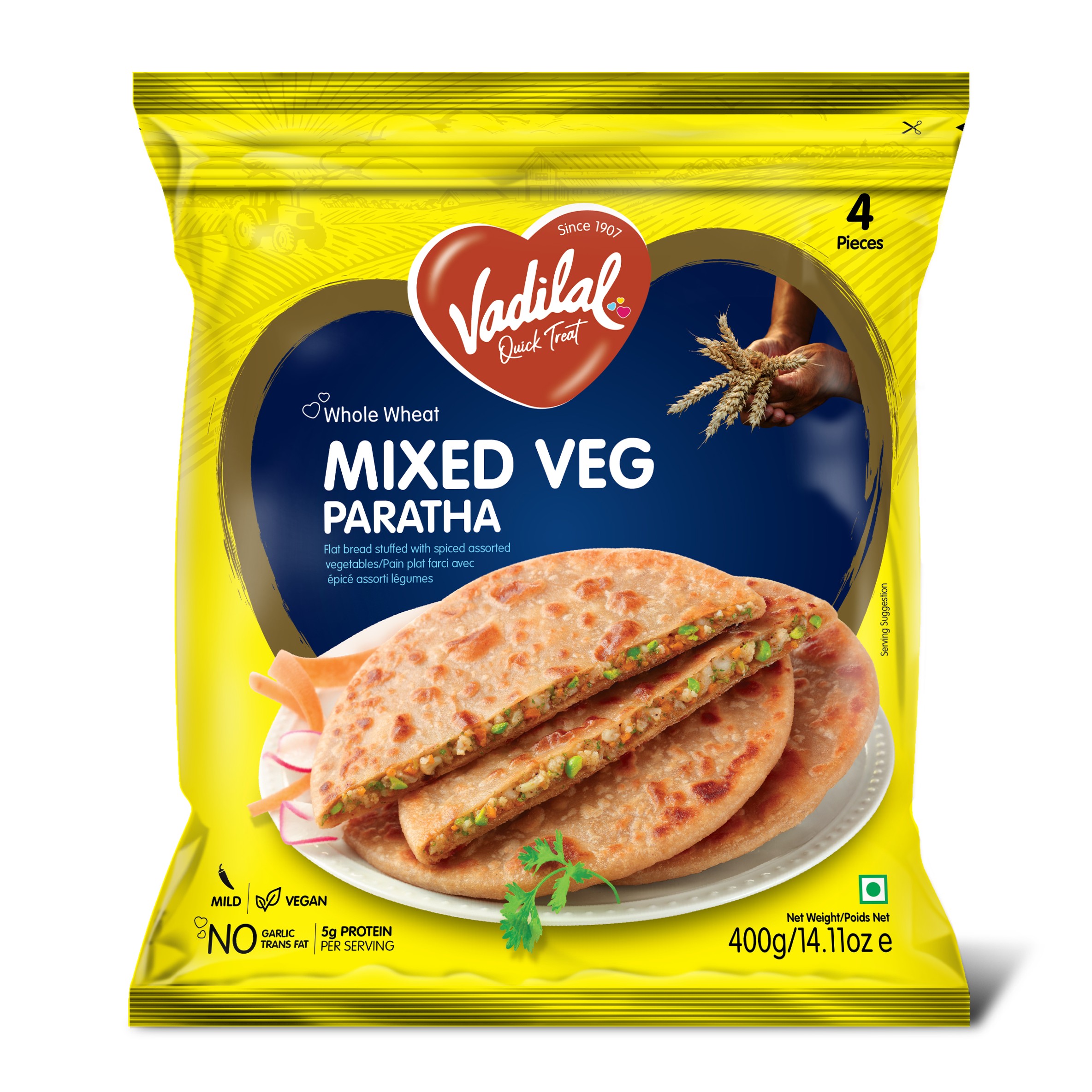 VL MIXED PARATHA 400 GM