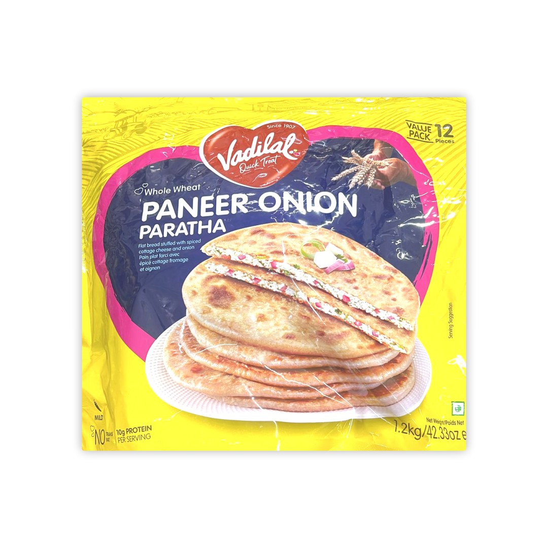 VADILAL PANEER ONION PARATHA 12 PCS