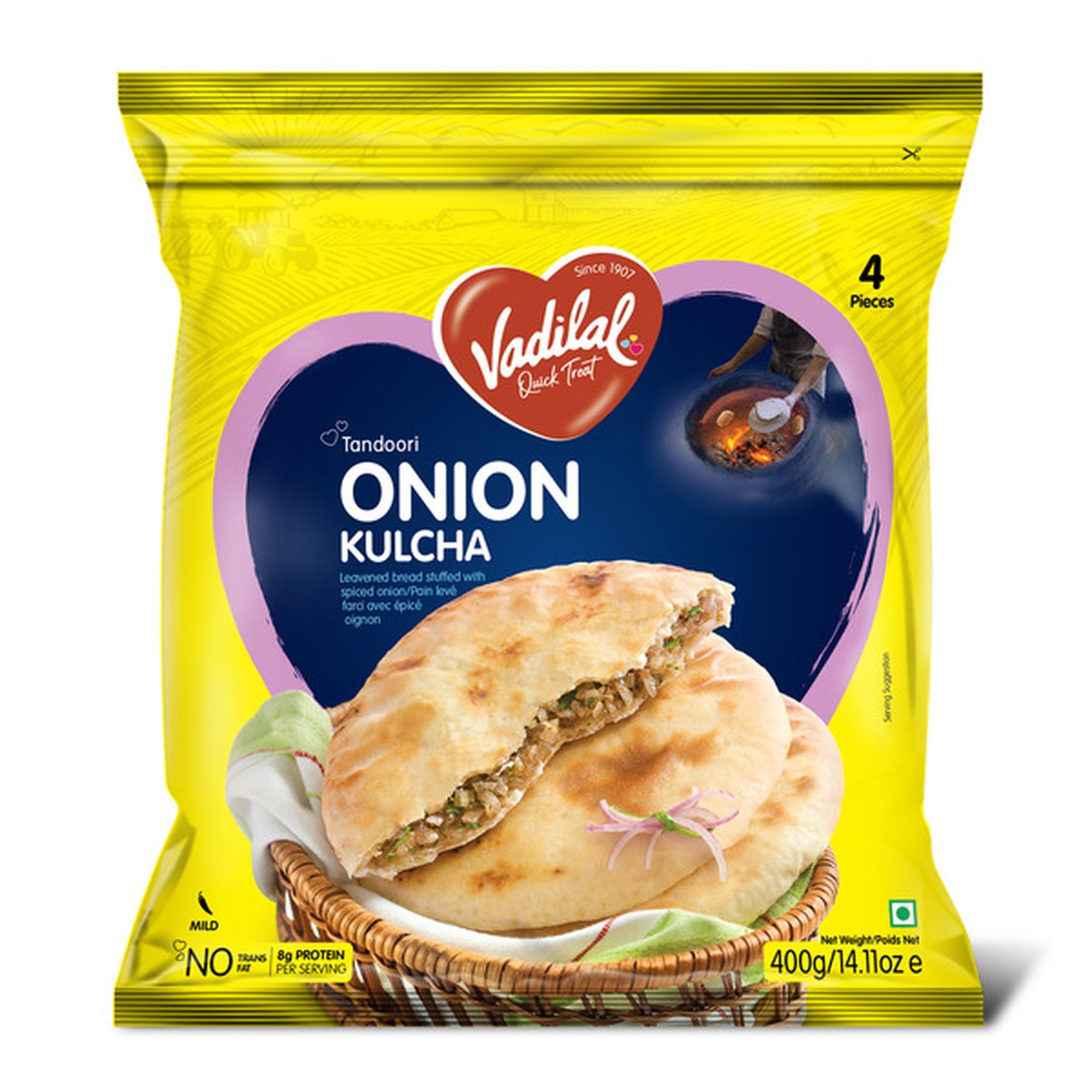 Vadilal Onion Kulcha