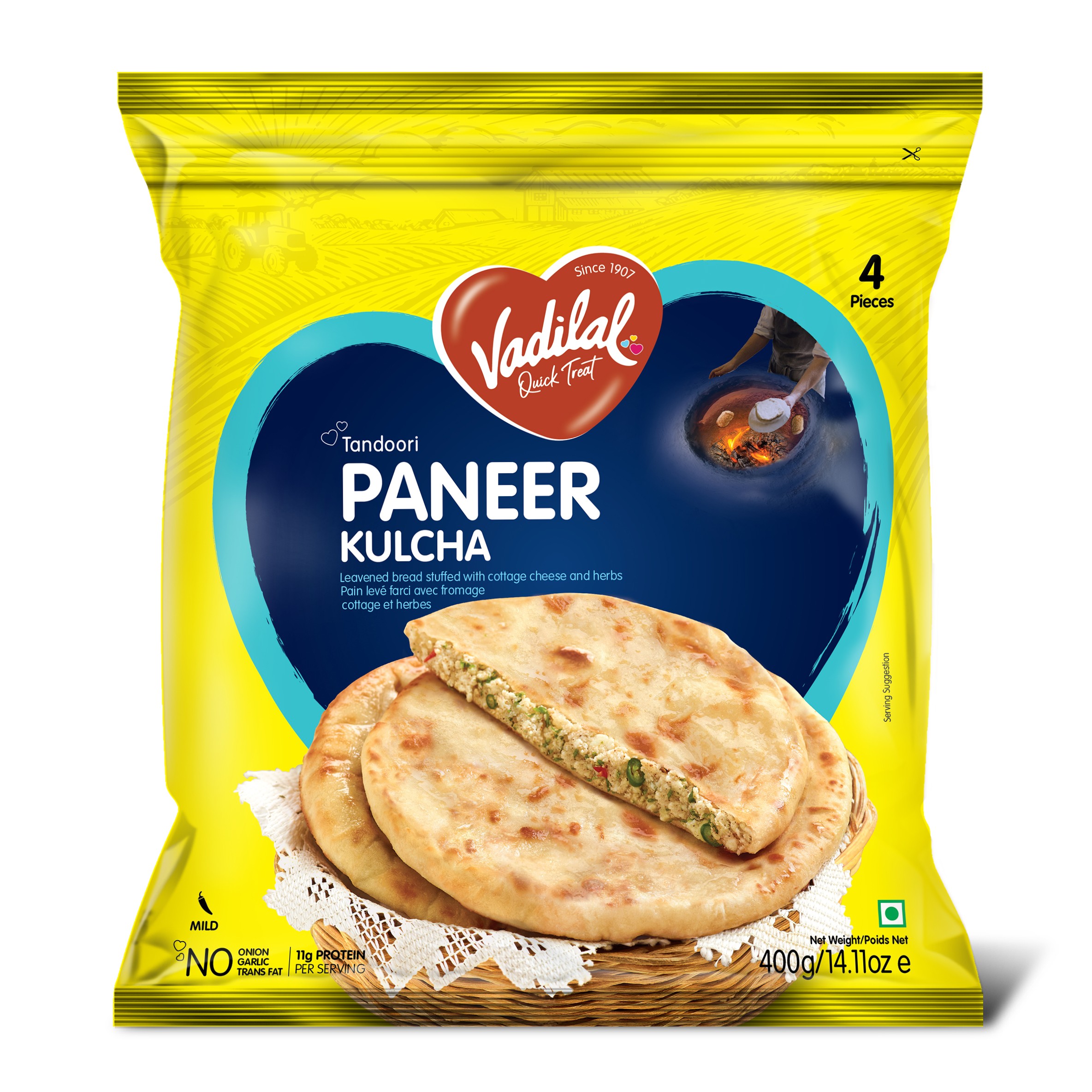 Vadilal Kulcha 14 OZ
