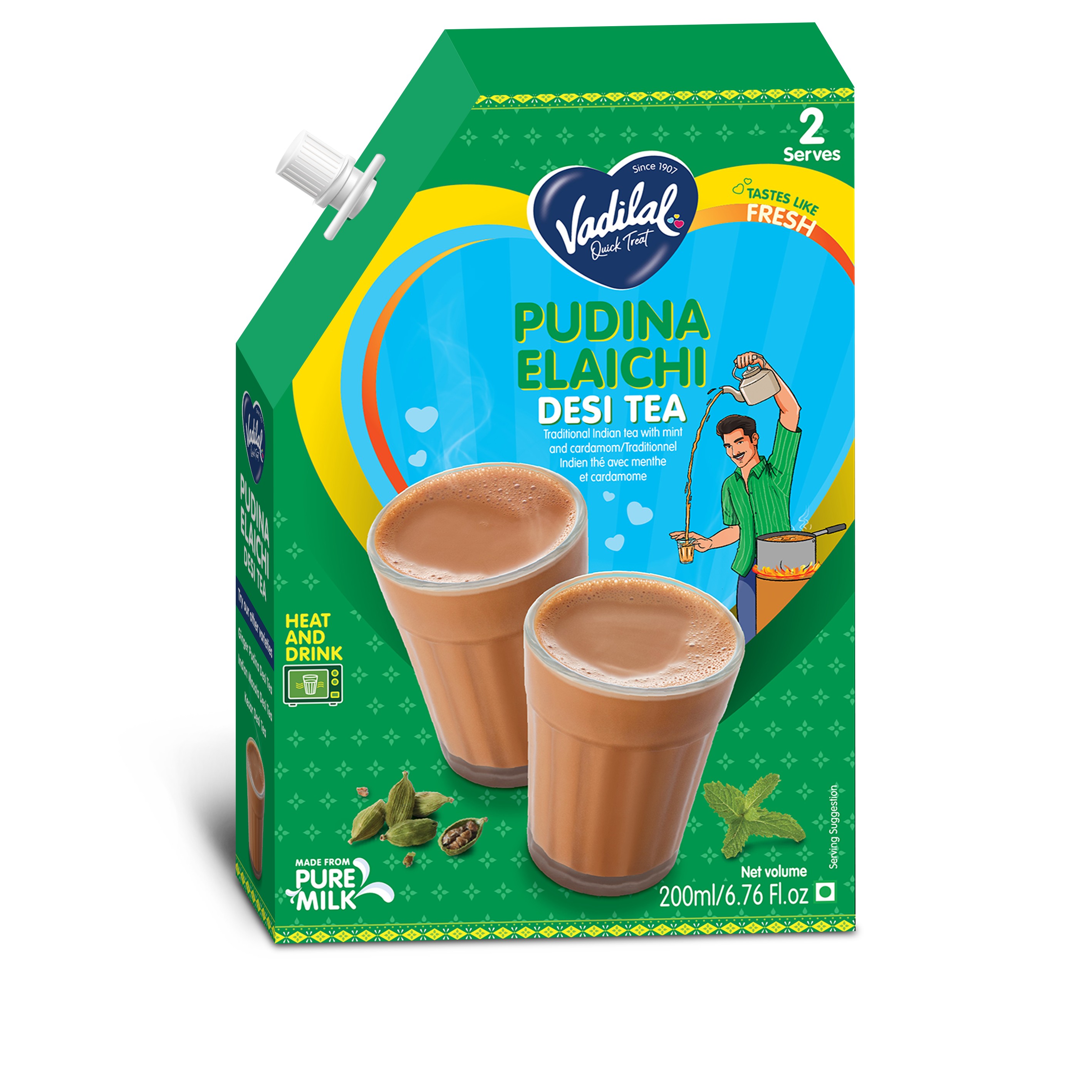 P E Desi Tea 200 ML