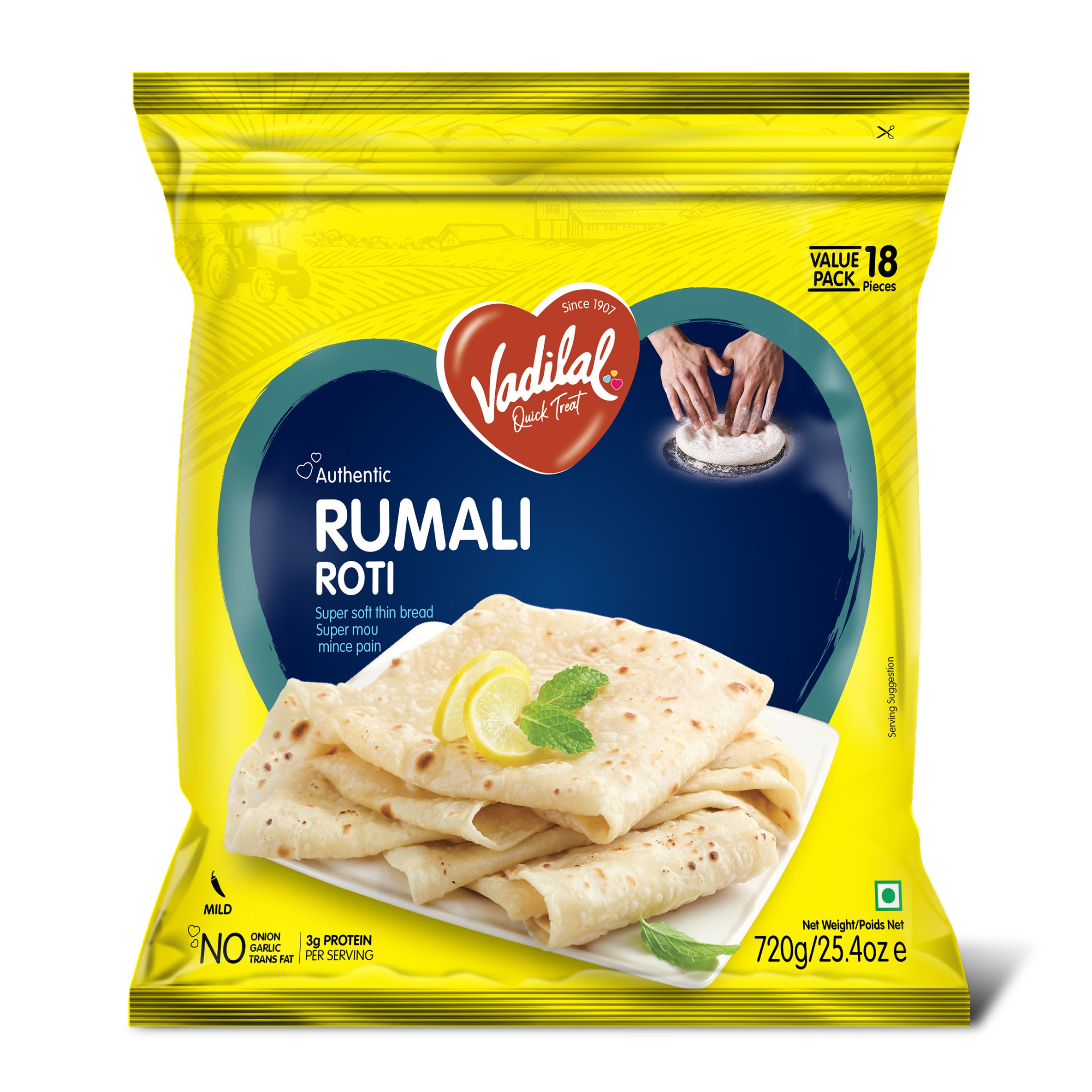 VADILAL RUMALI ROTI 720 GM