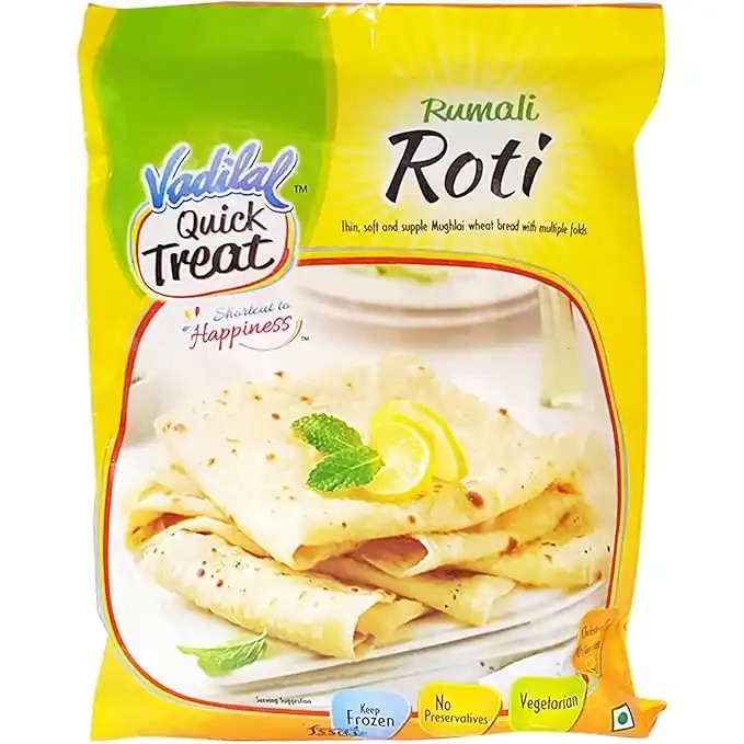 VADILAL RUMALI ROTI 18 PK 720 GM
