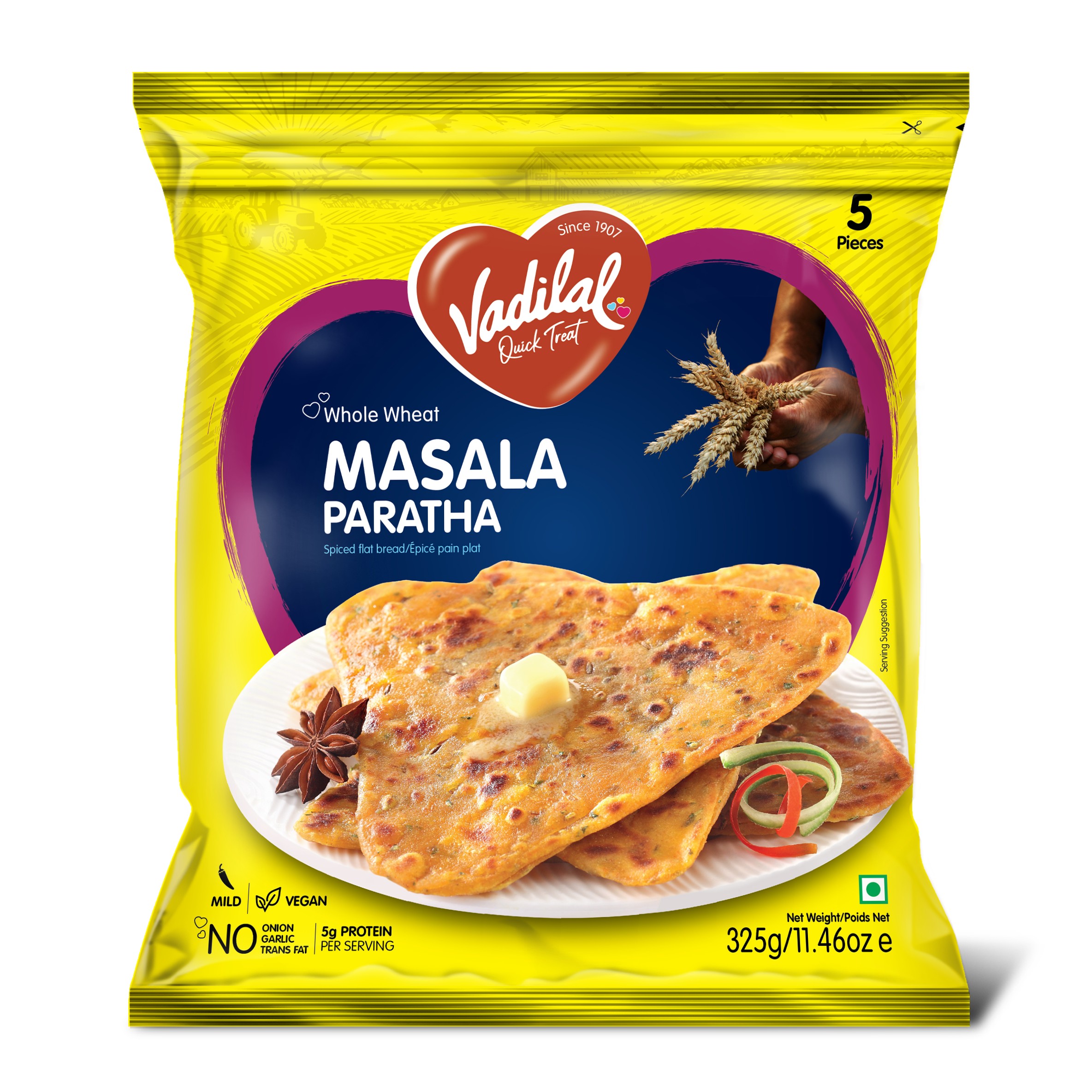 Vadilal Masala Paratha 5 PCS