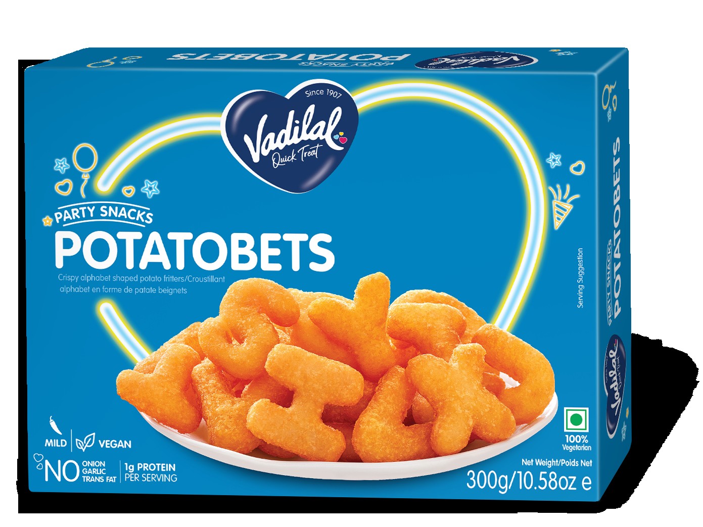 VADILAL POTATO BETS 300 GM
