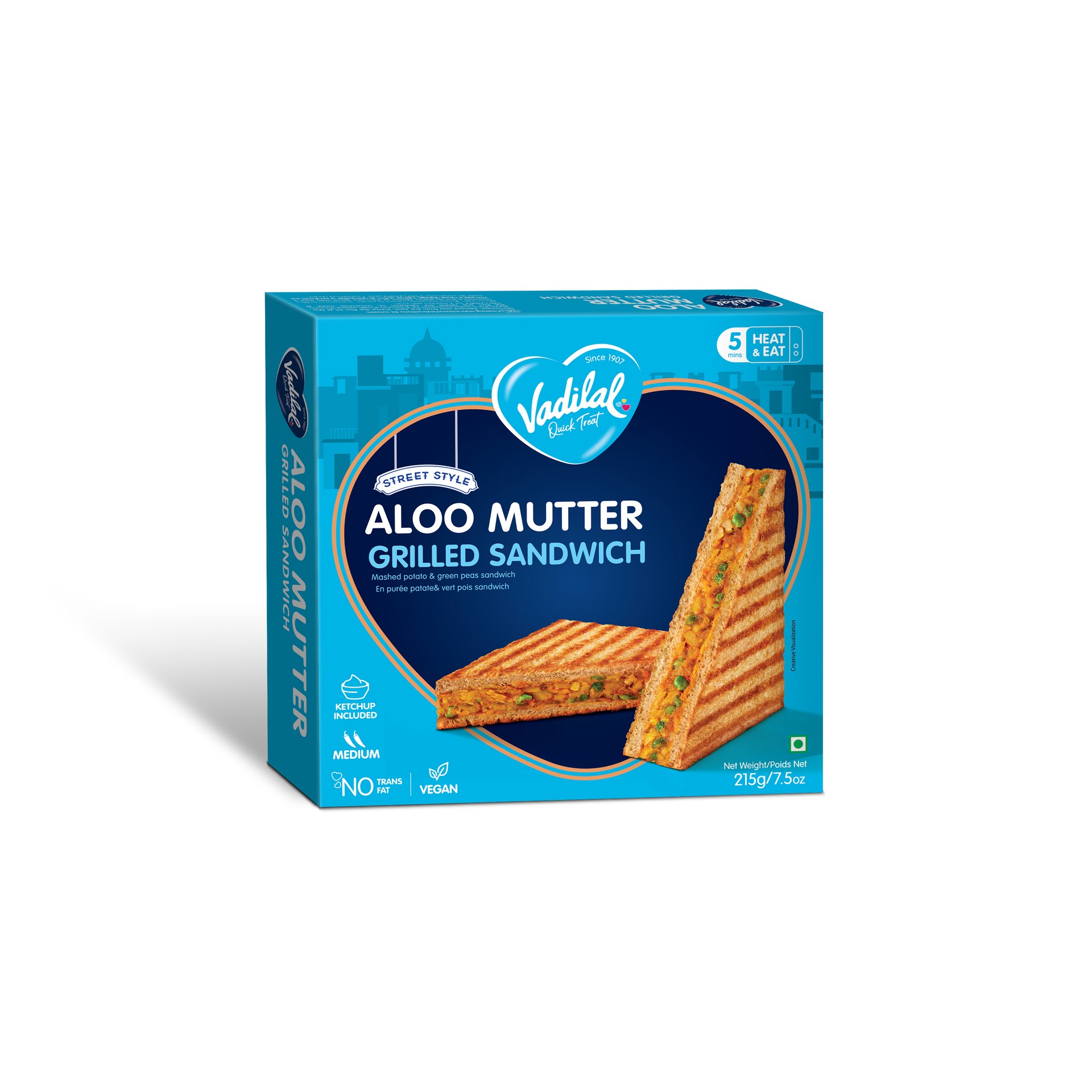Allo Mutter Grilled Sandwich 230 GM