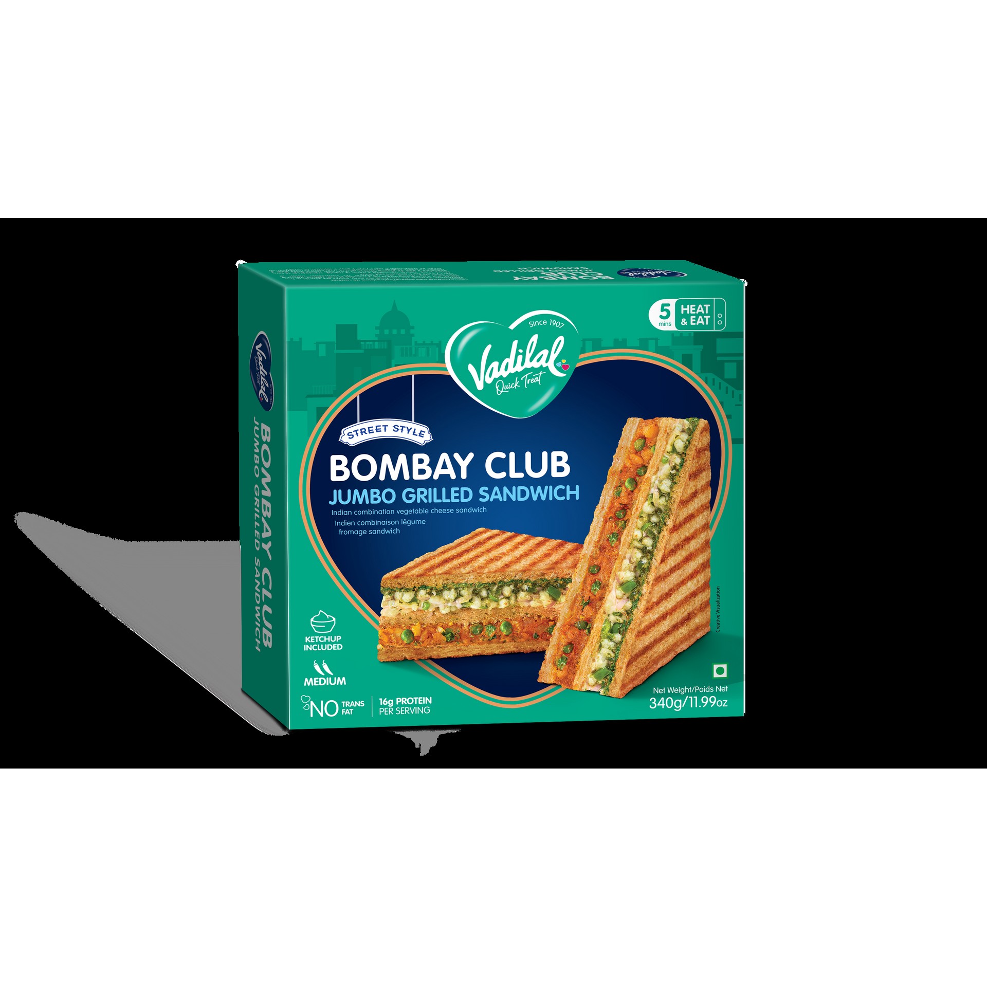 VADILAL BOMBAY CLUB SANDWICH 340 GM