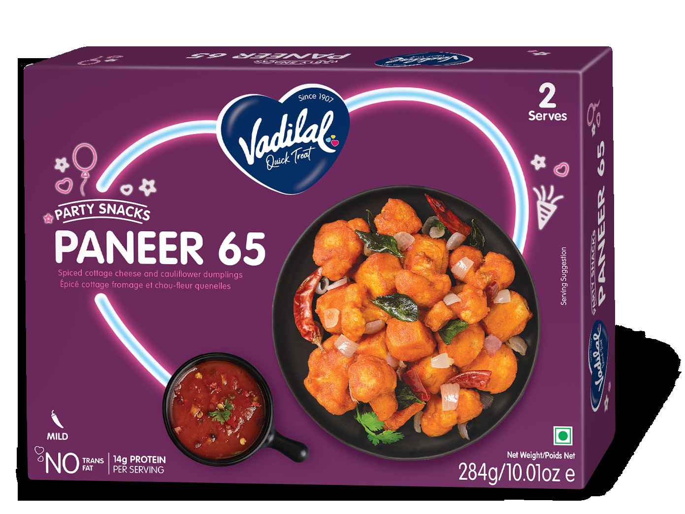 Vadilal Paneer 65 10.01 OZ