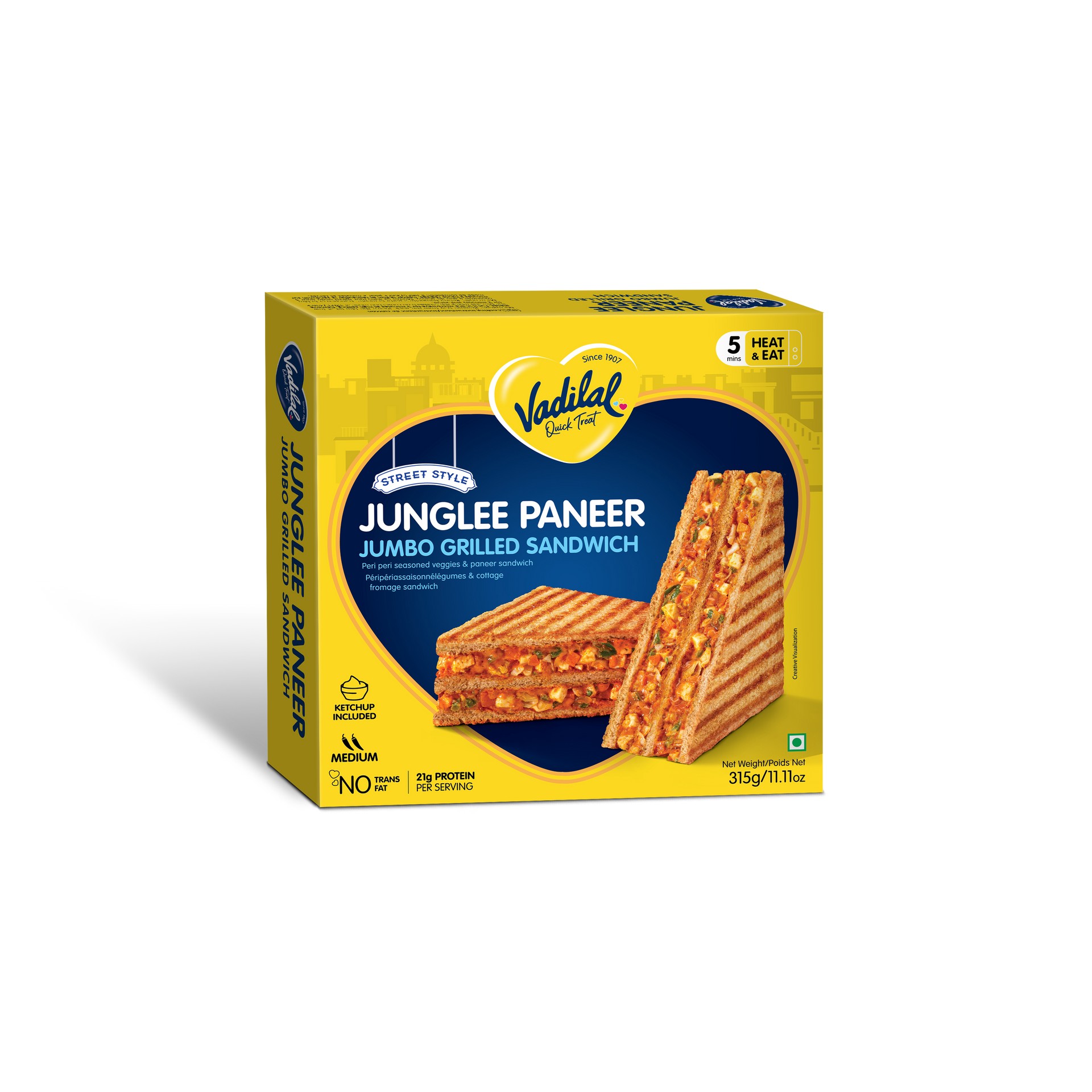 PANEER SANDWICH VADILAL 315 GM