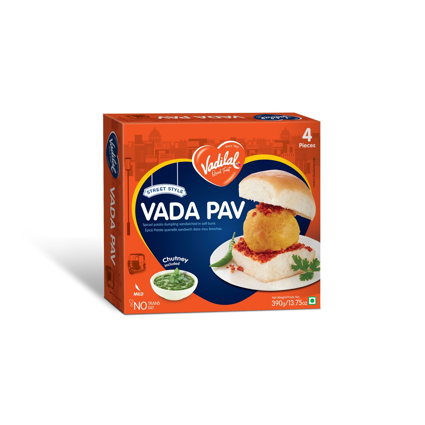 VADILAL VADA PAV 390 GM