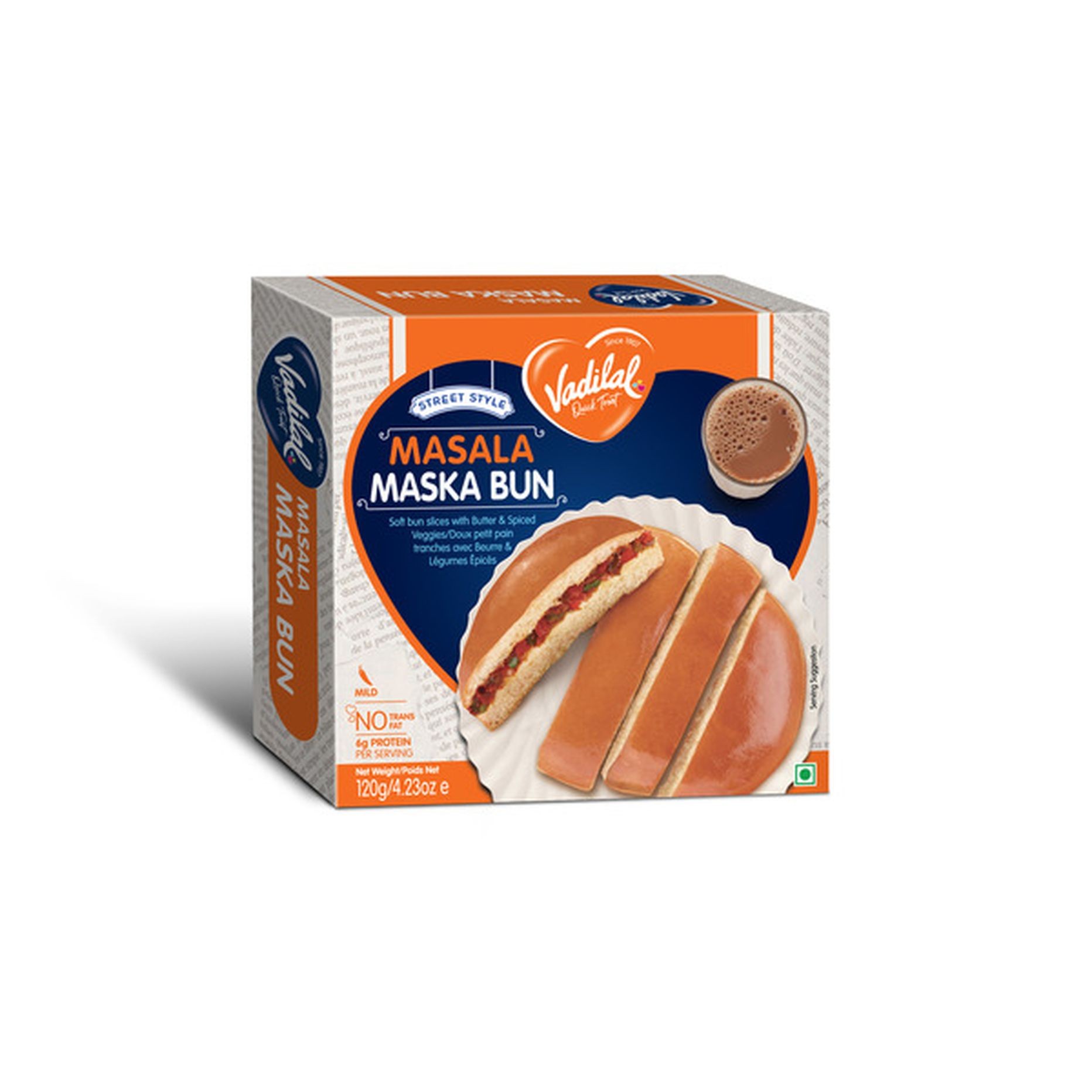 MASALA MASKA BUN VADILAL 120 GM