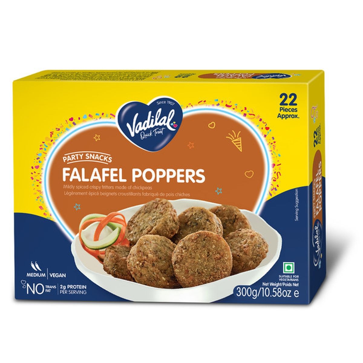 VADILAL FALAFAL POPPERS 300 GM