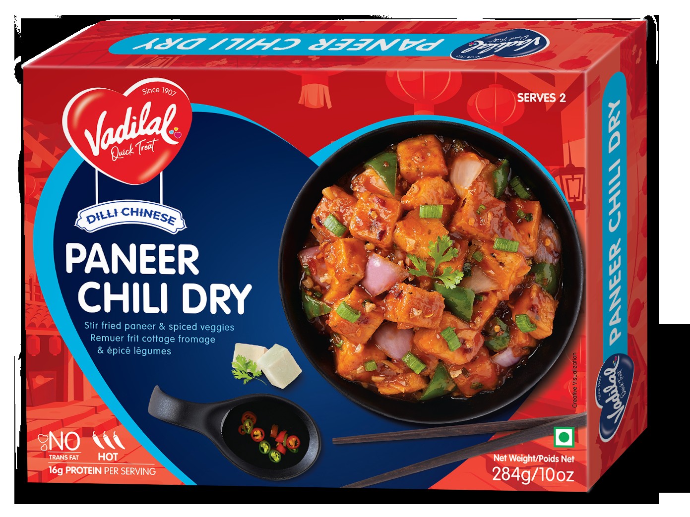 Vadilal Paneer Chilly Dry 284 GM