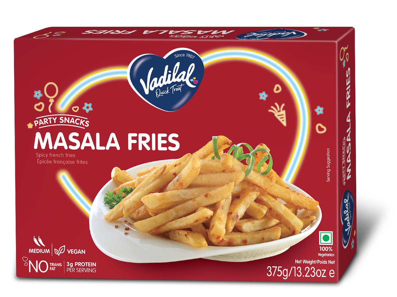 FRENCH FRIES VADILAL 13.2 OZ