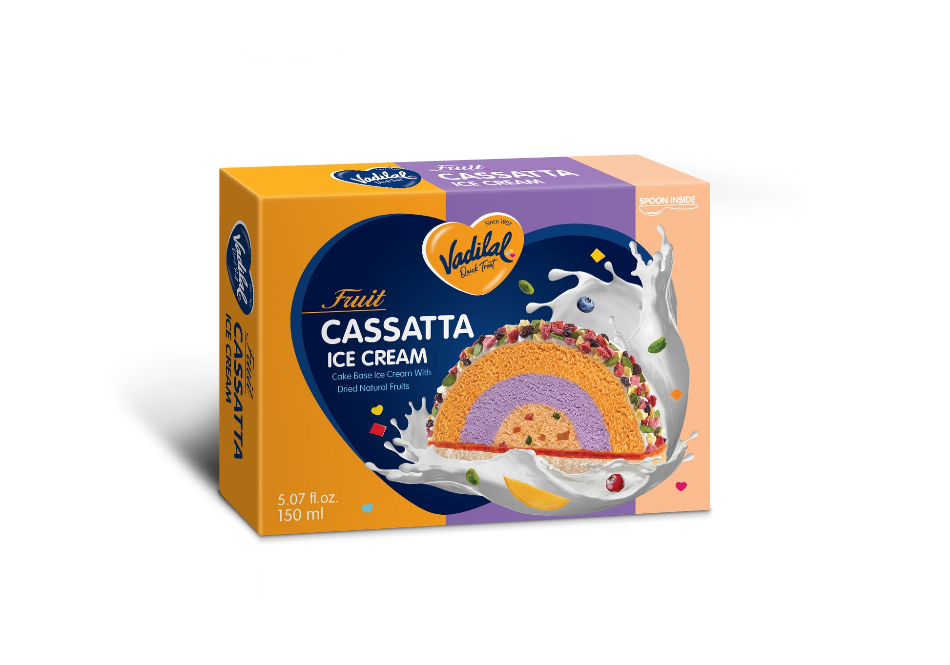 Vadilal Fruit Cassatta 150 ML