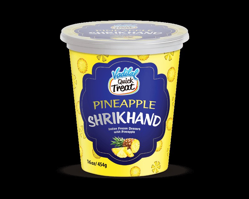 VADILAL SHRIKHAND PINEAPPLE 454 GM