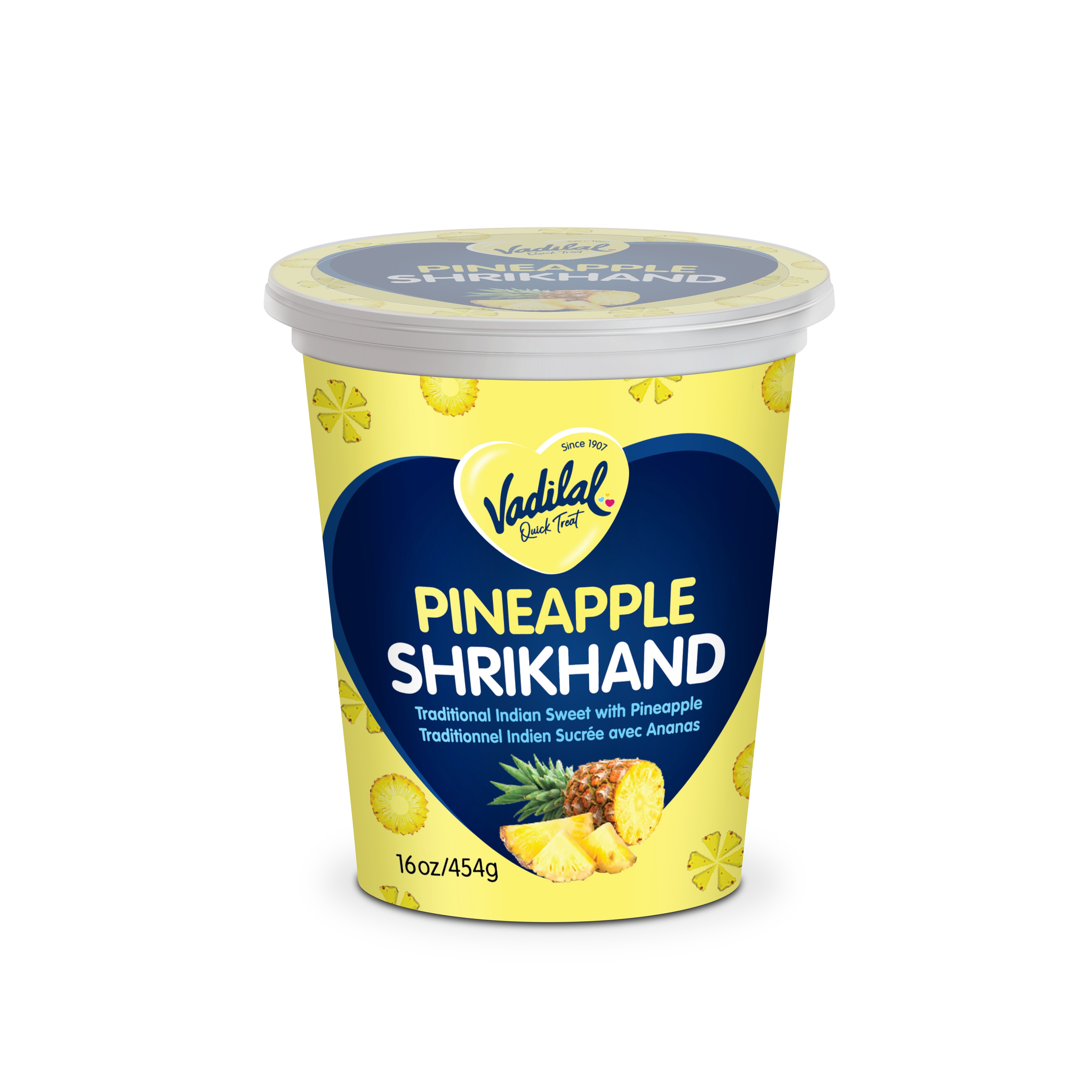 Vadilal Pineapple Shrikhand 16 OZ